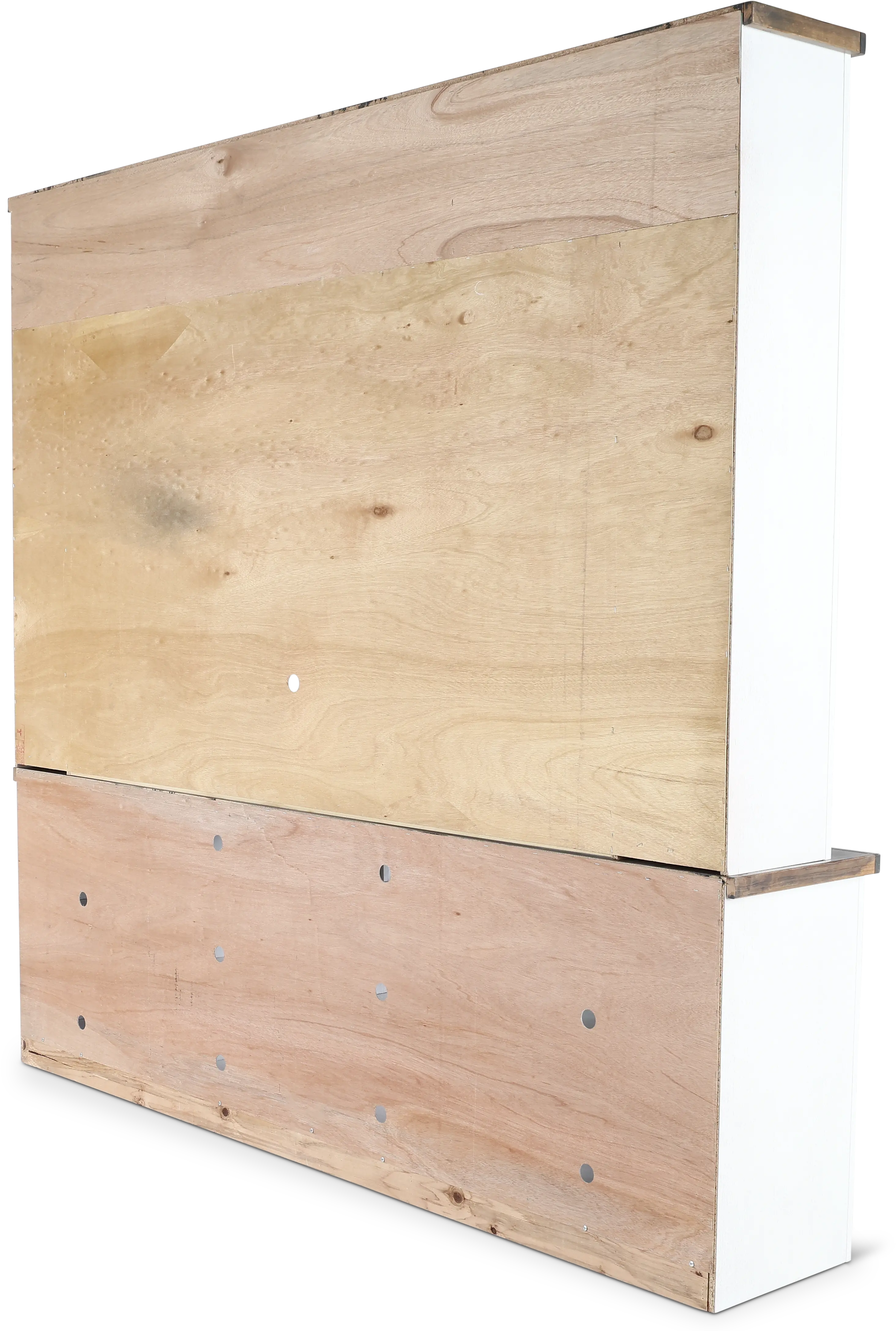 Hampton White Entertainment Center-6