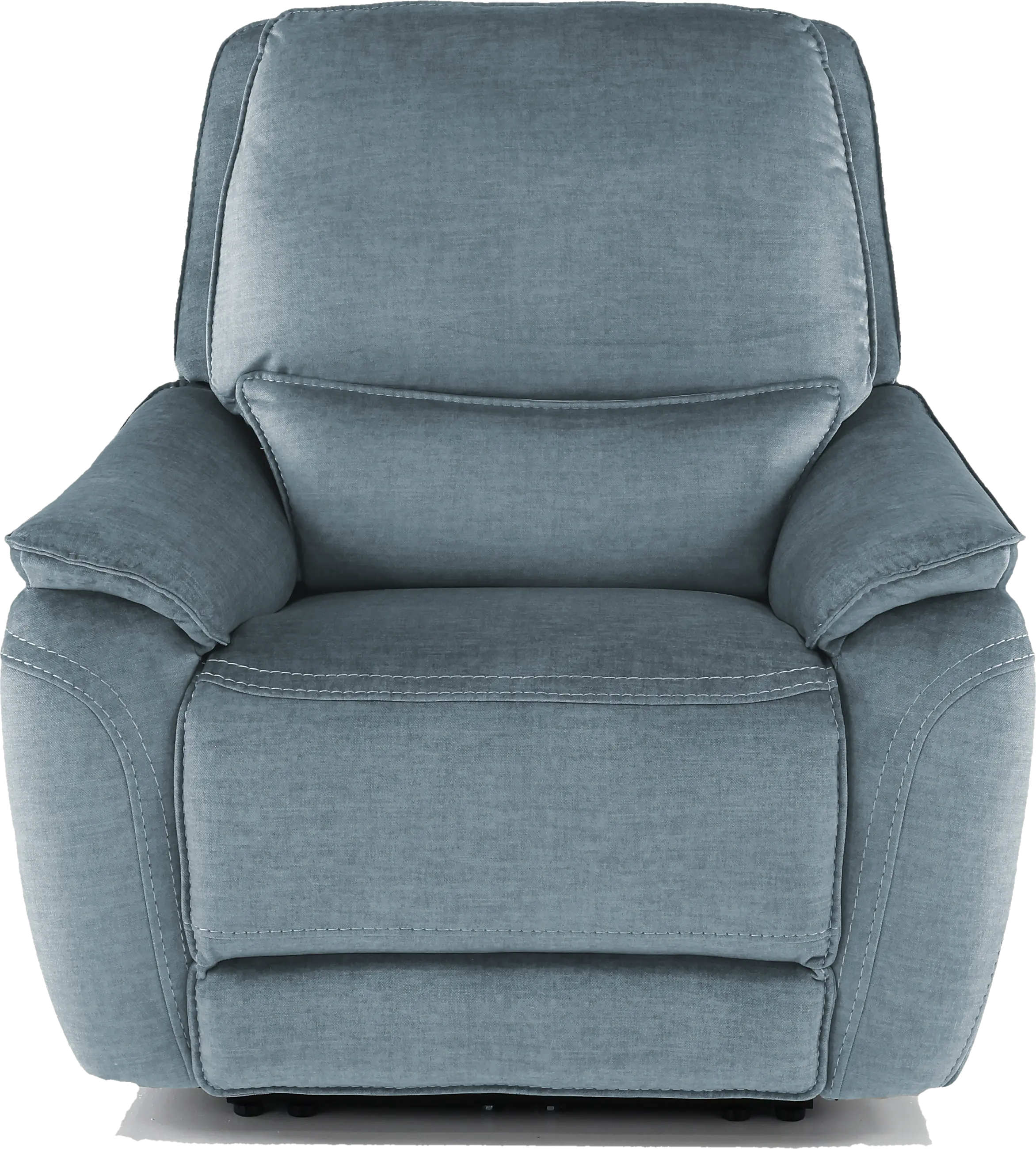 Capri Ocean Blue Power Recliner-1