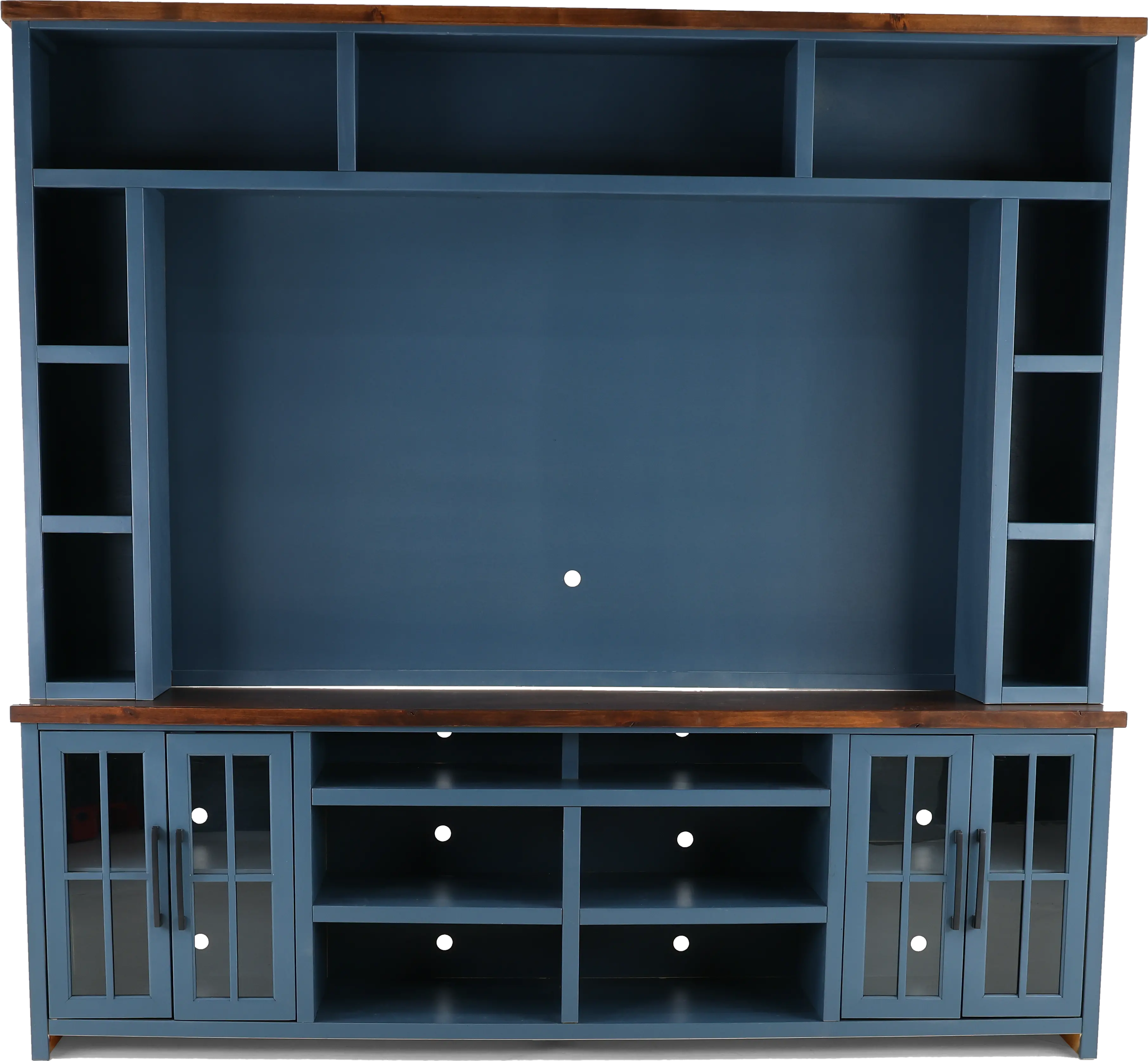 Nantucket Blue Entertainment Center-1
