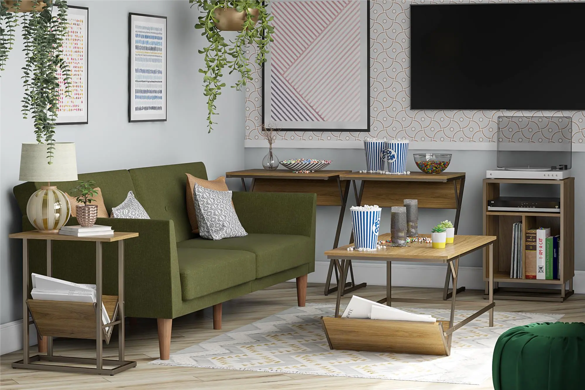 Camden Brown Coffee Table-3