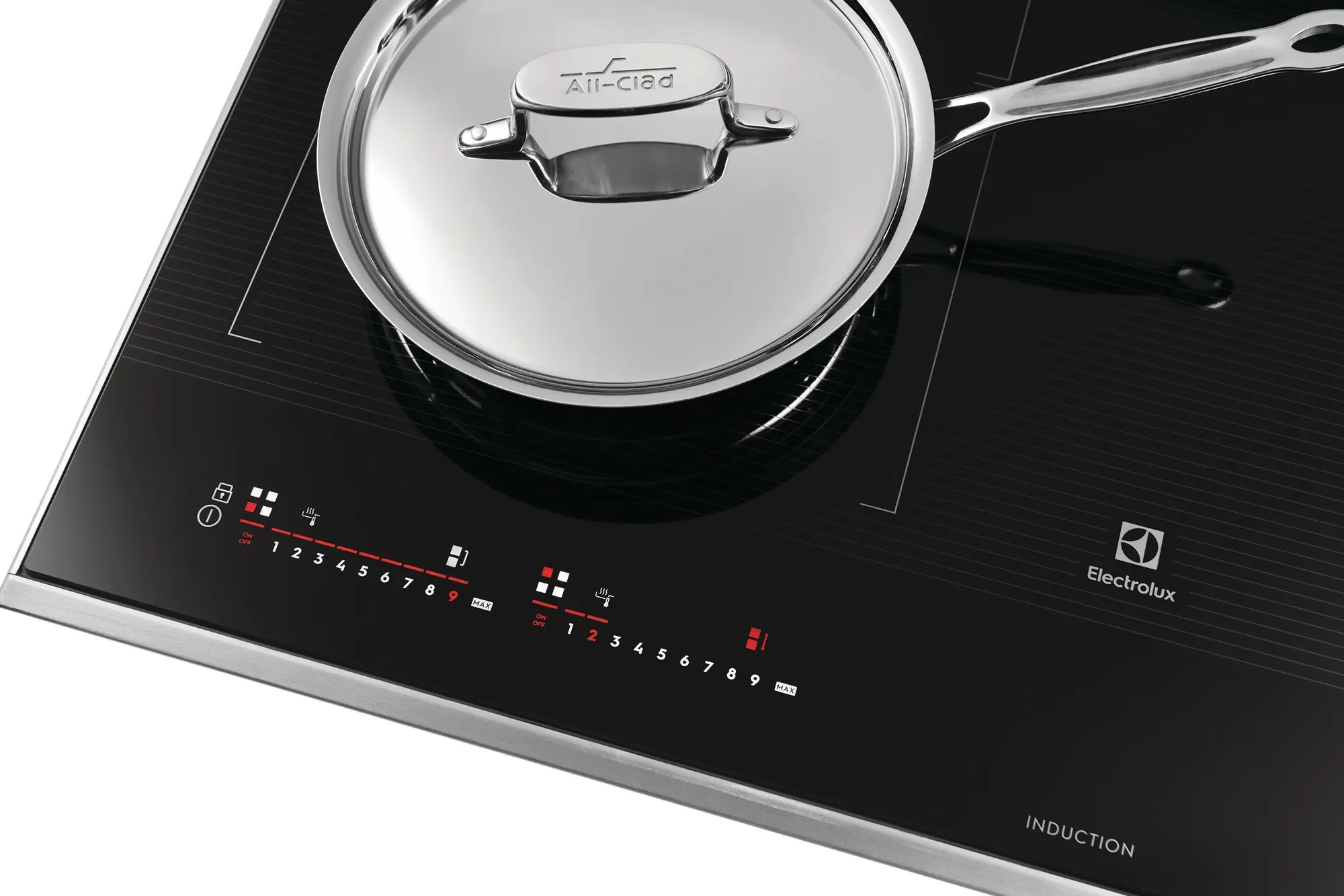 ECCI3068AS Electrolux 36 Inch Induction Cooktop - Stainless Steel-3