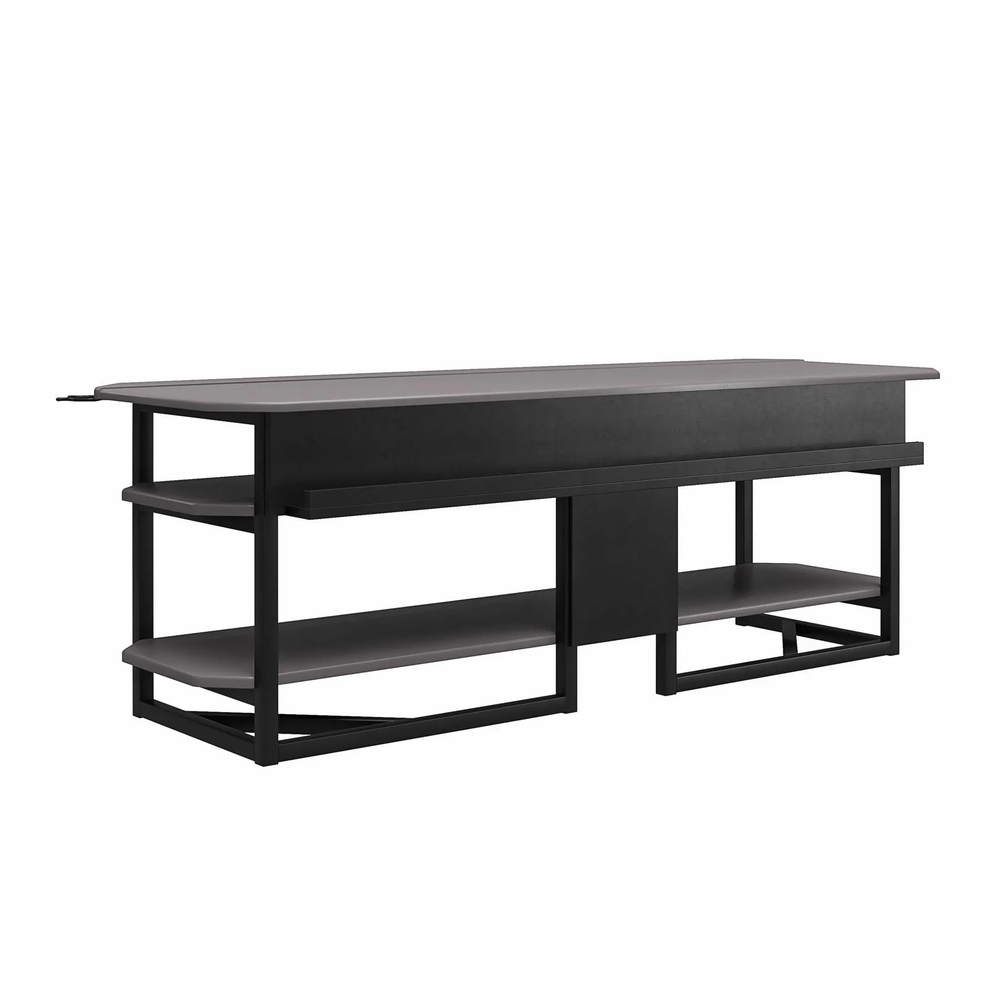 Quest Modern Gray Gaming TV Stand-4