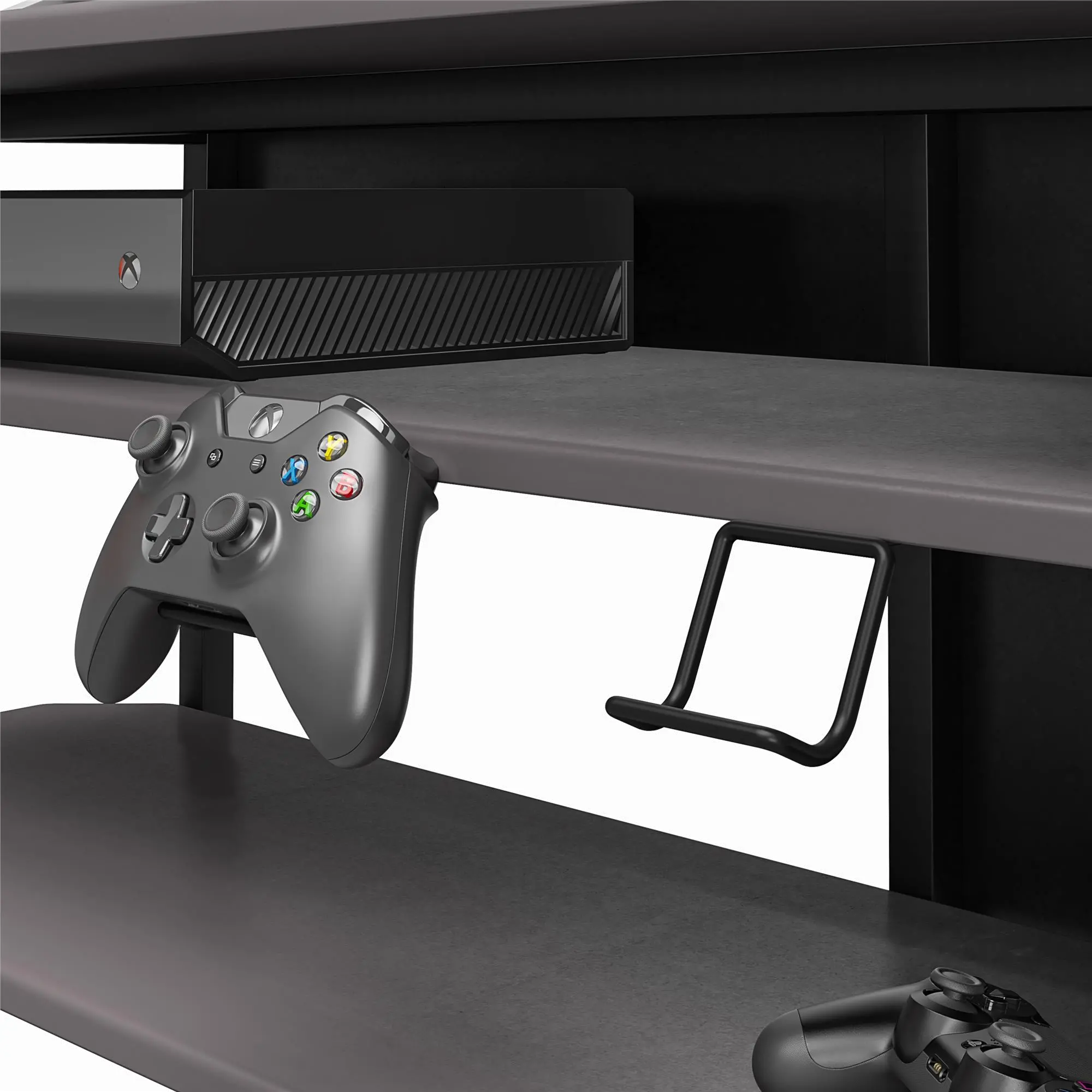Quest Modern Gray Gaming TV Stand-6
