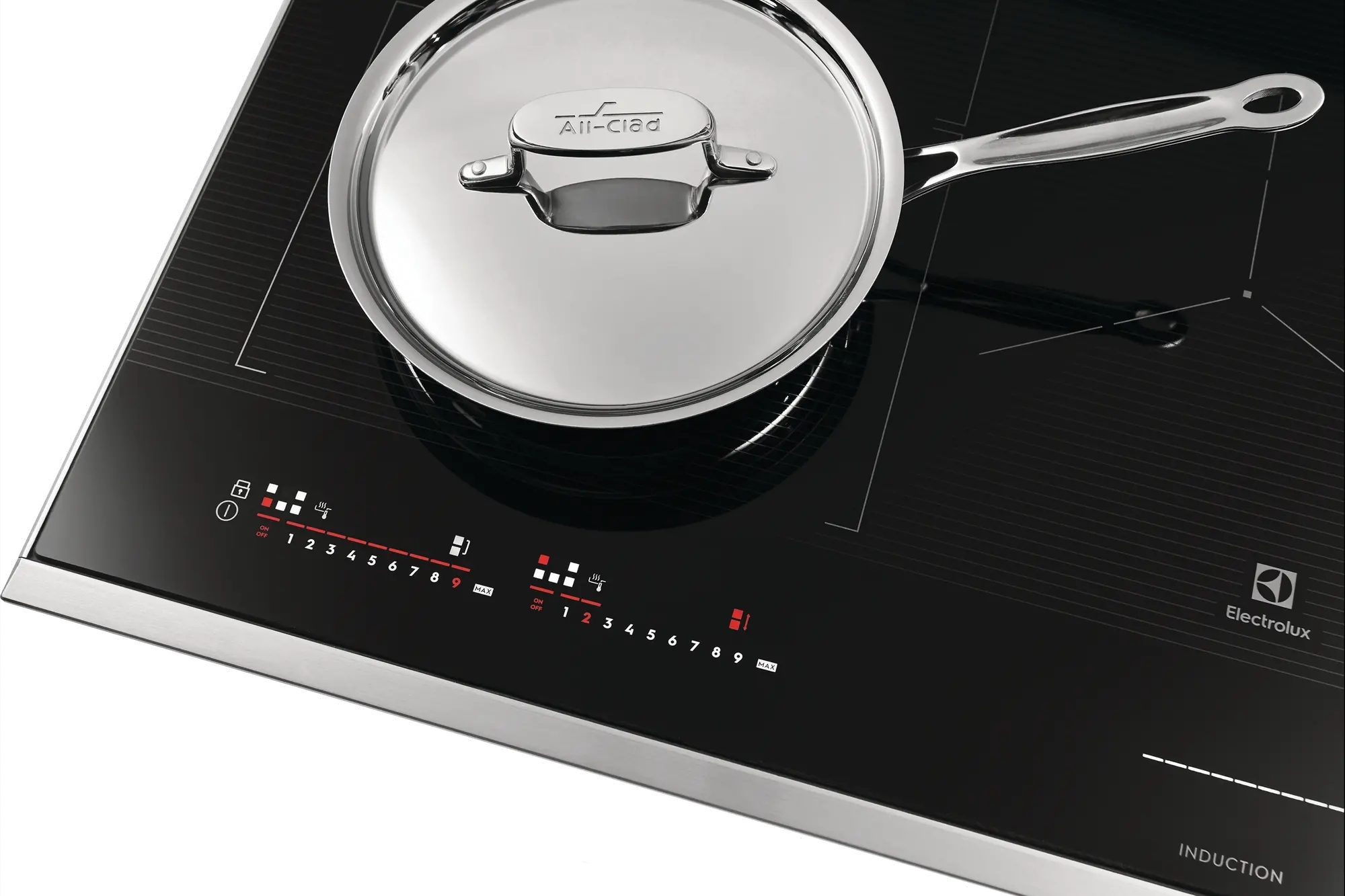 ECCI3668AS Electrolux 36 Inch Induction Cooktop - Stainless Steel-5