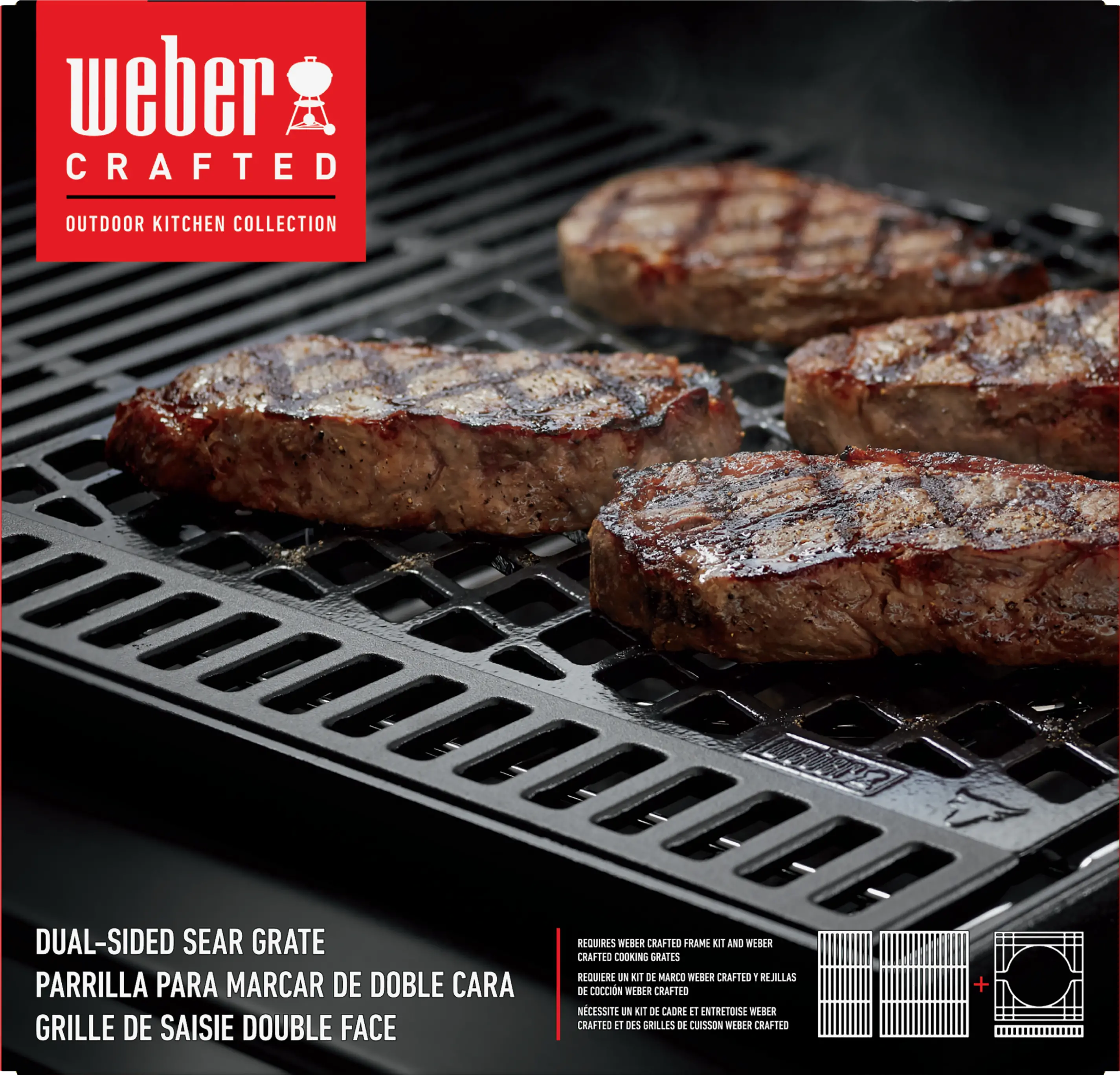 7670,DUAL_SEAR_GRATE Weber Dual Sided Sear Grate-1