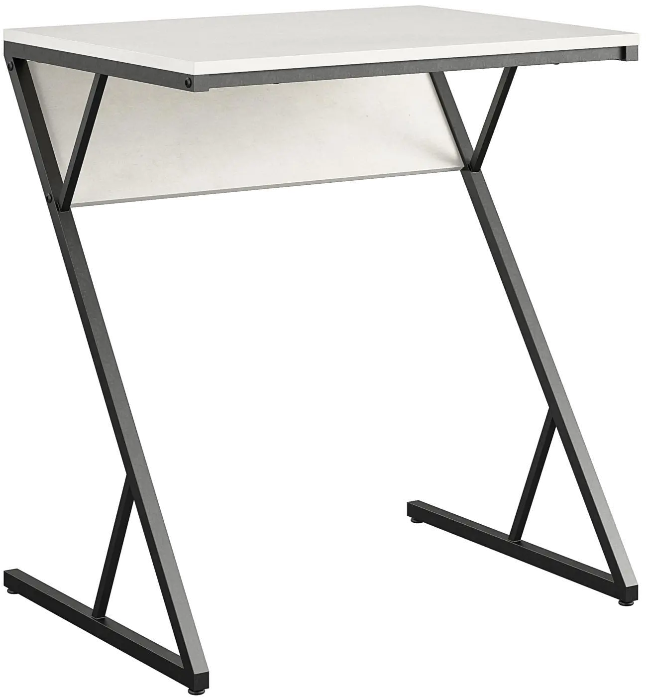 Camden  White Laptop Desk-4
