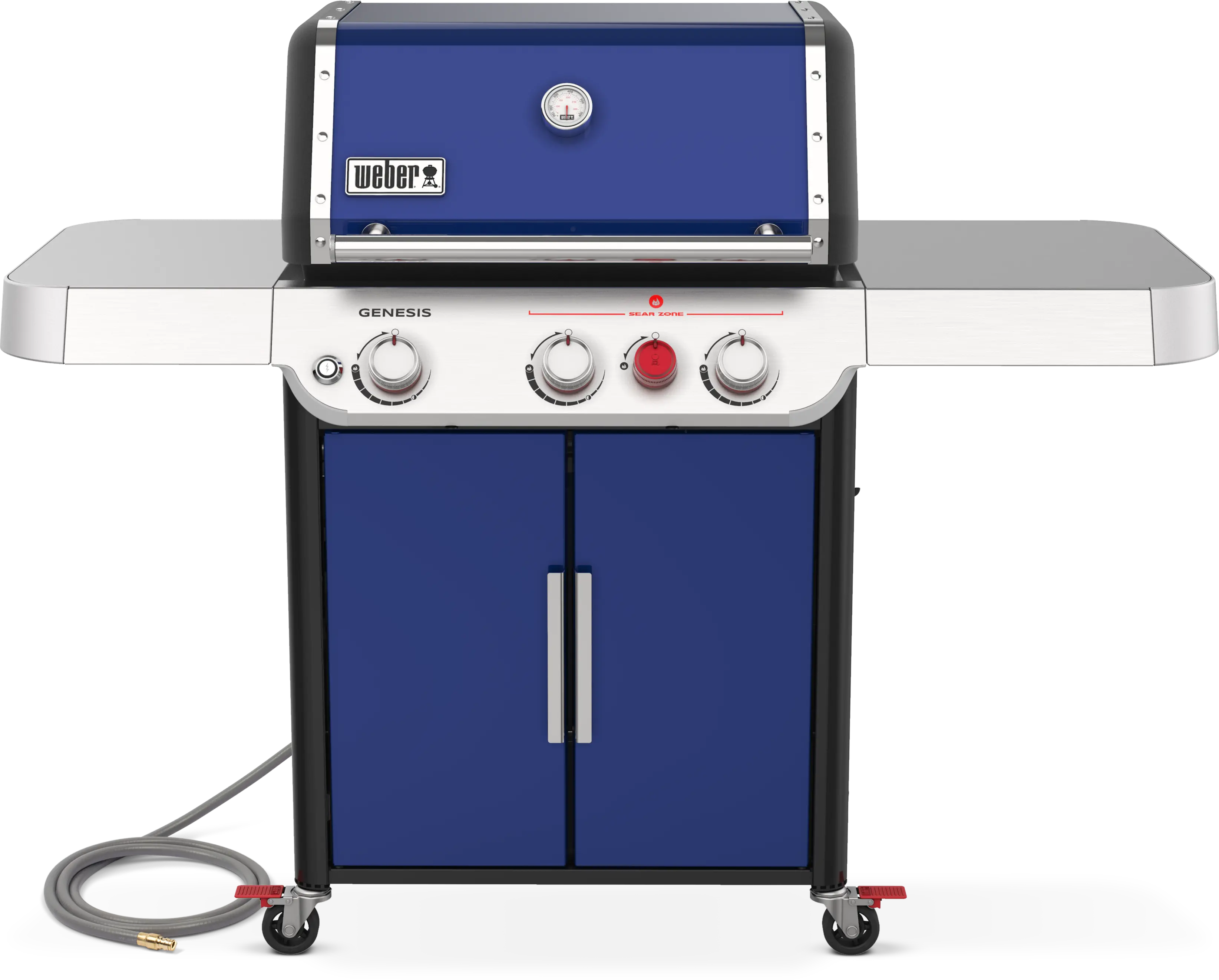 37383301,G3,SPE325,U Weber Genesis SP-E-325S Deep Ocean Blue Natural Gas Grill-1