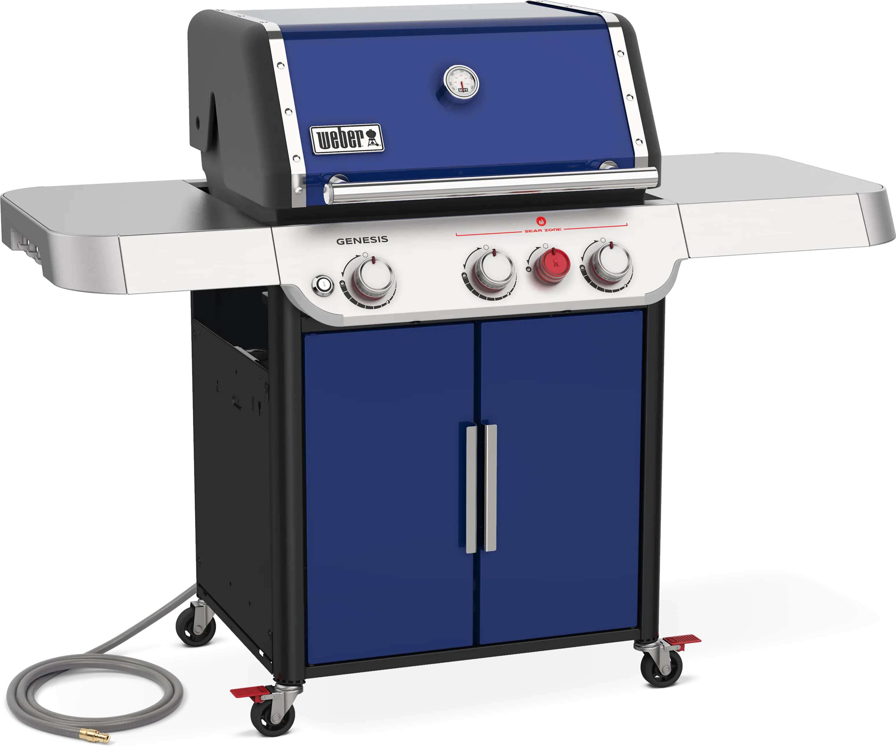 37383301,G3,SPE325,U Weber Genesis SP-E-325S Deep Ocean Blue Natural Gas Grill-4