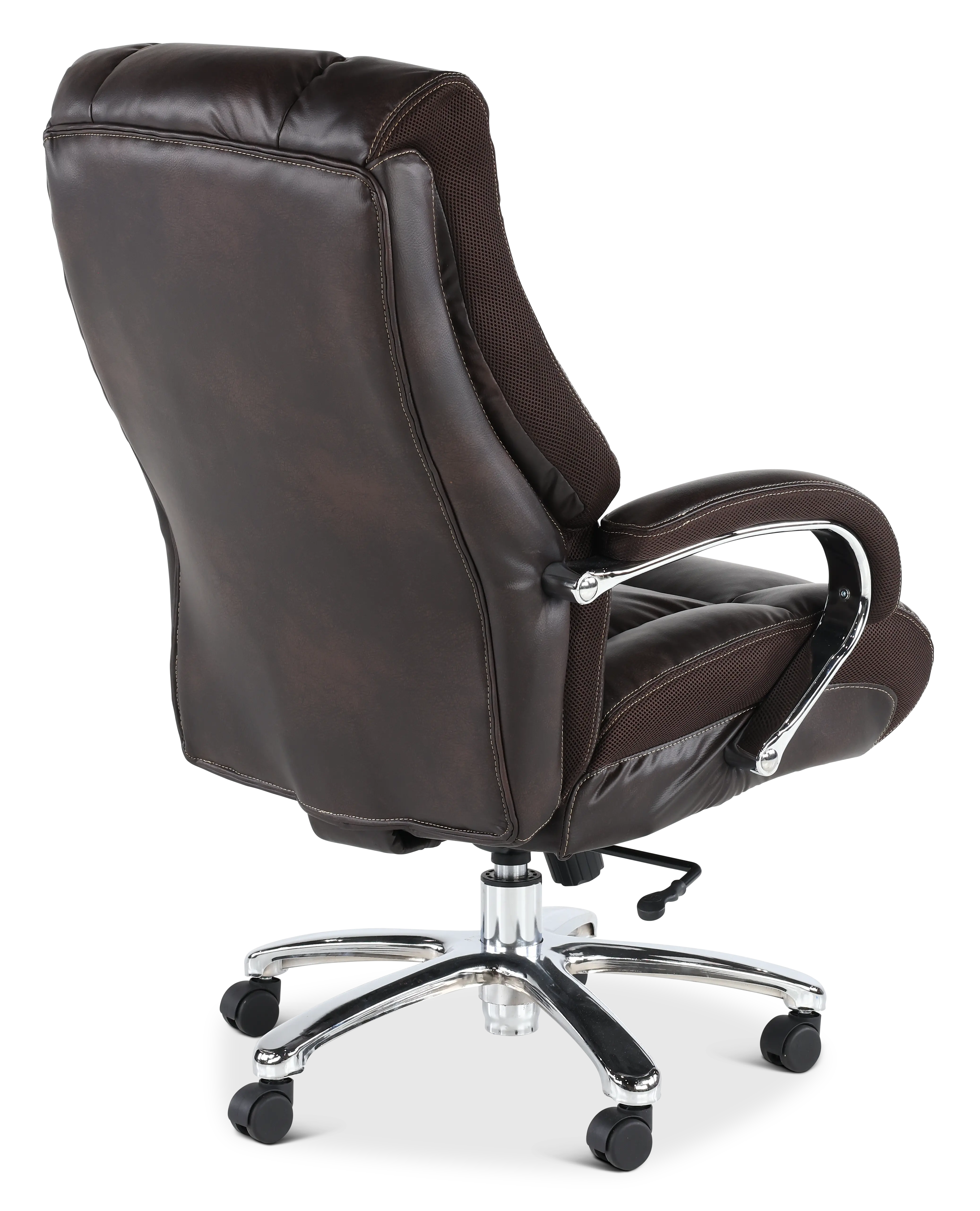 Porter Heavy Duty Brown Desk Chair-7