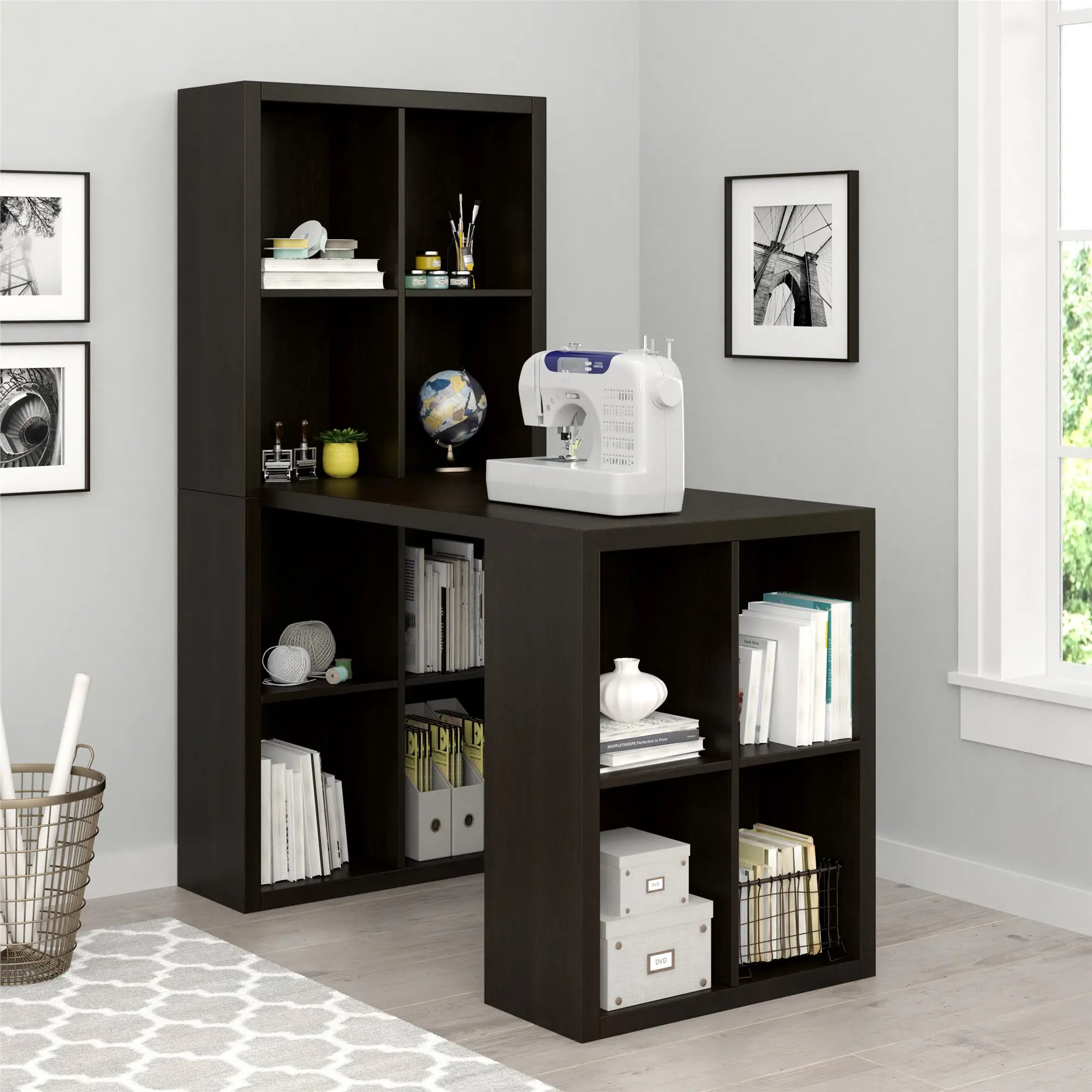 London Espresso Hobby Craft Desk-1