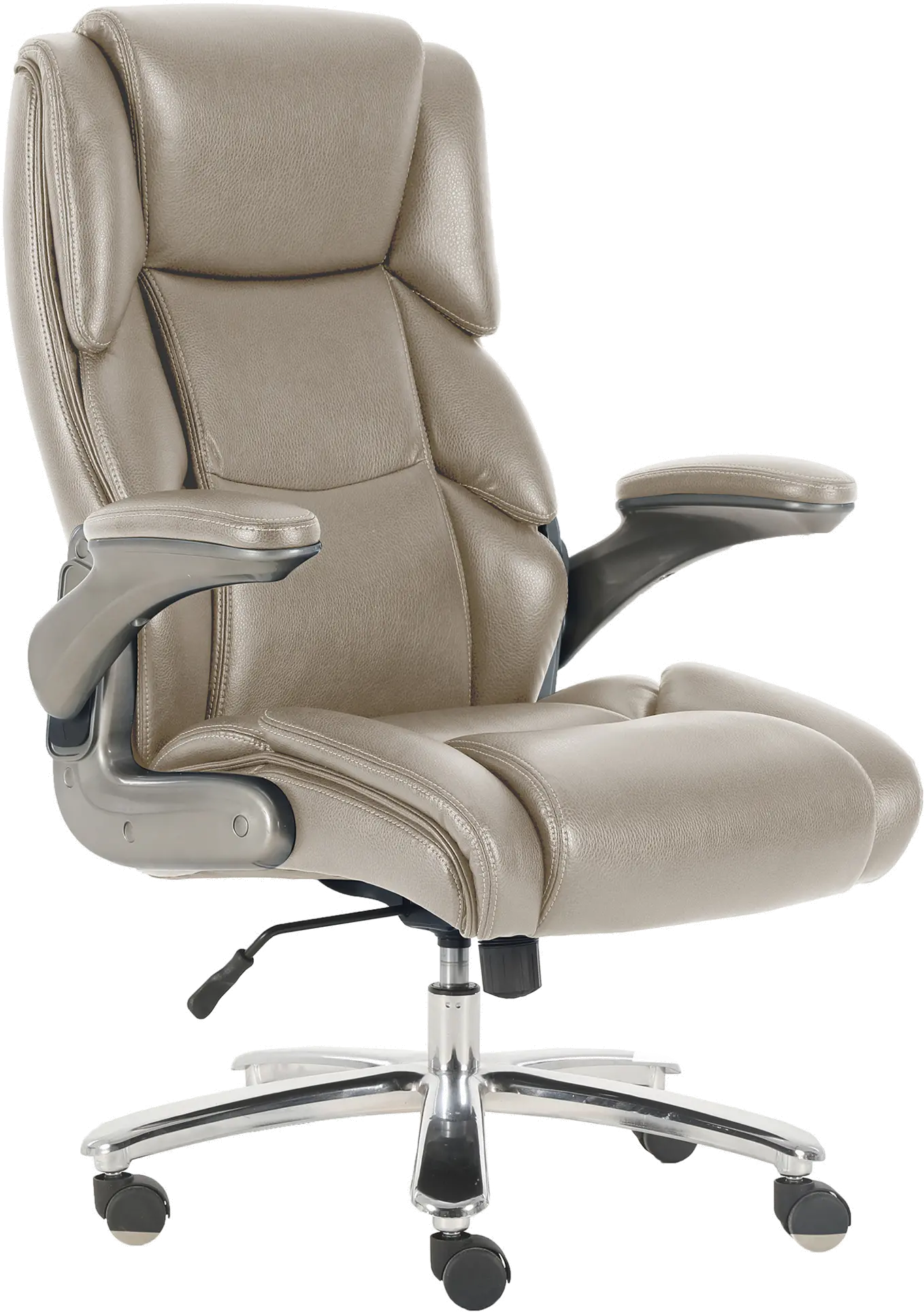Warren Heavy Duty Beige Desk Chair-1