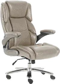 Warren Heavy Duty Beige Desk Chair