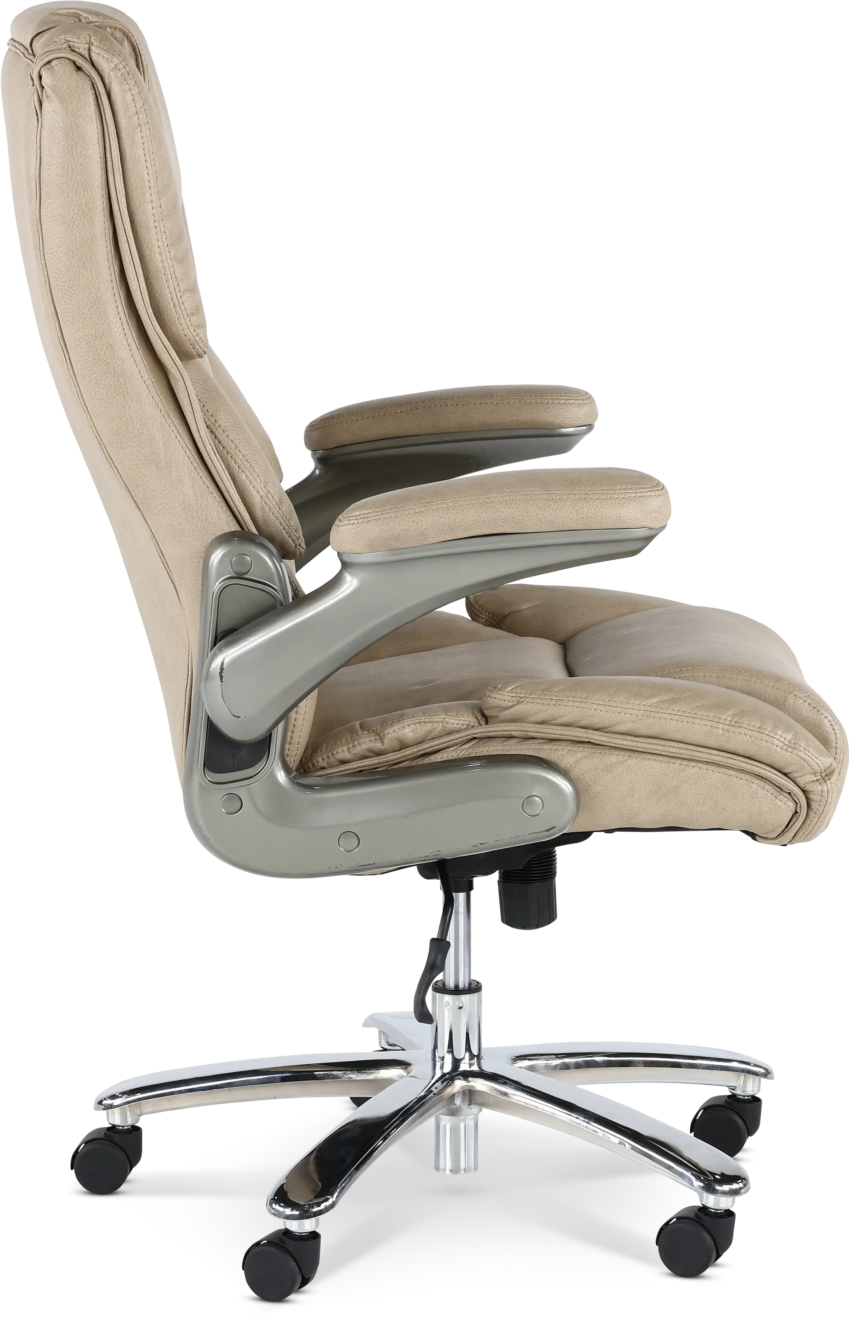 Warren Heavy Duty Beige Desk Chair-6