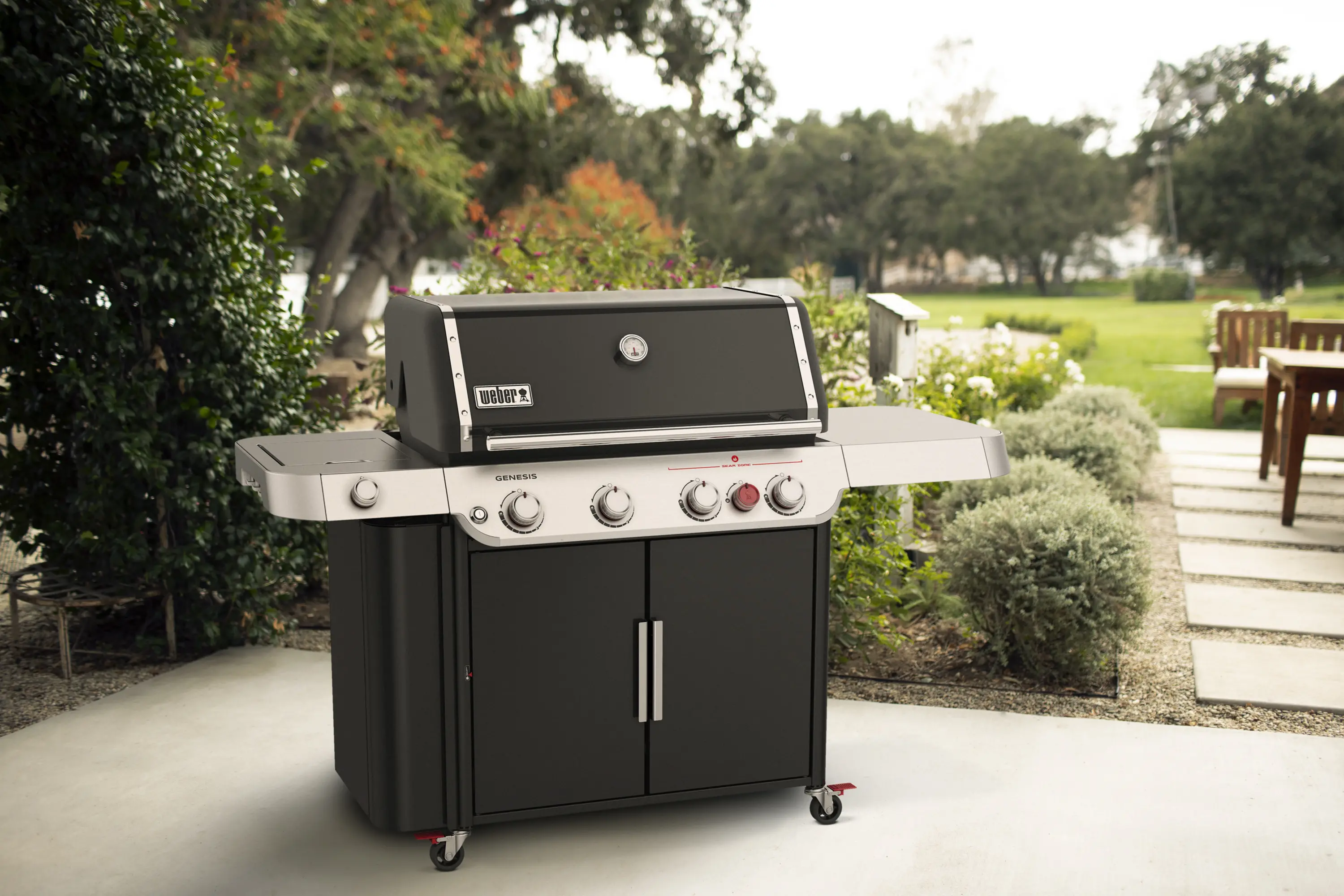 36410001,G3,E435,BLK Weber Genesis Black E-435 Liquid Propane Grill-2