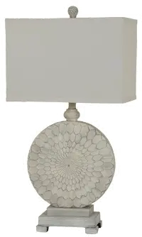 Antique Medallion Table Lamp