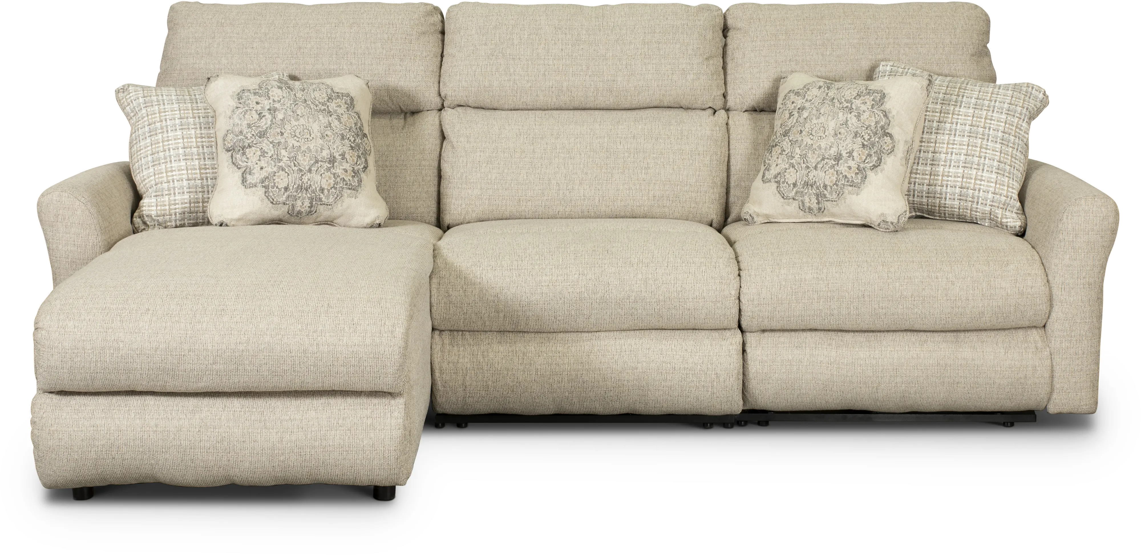 3PC/62612/LCHSE/SOFA McPherson Beige Power Reclining Sofa with Chaise-5