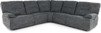Spartacus Cobalt 5 Piece Power Reclining Sectional