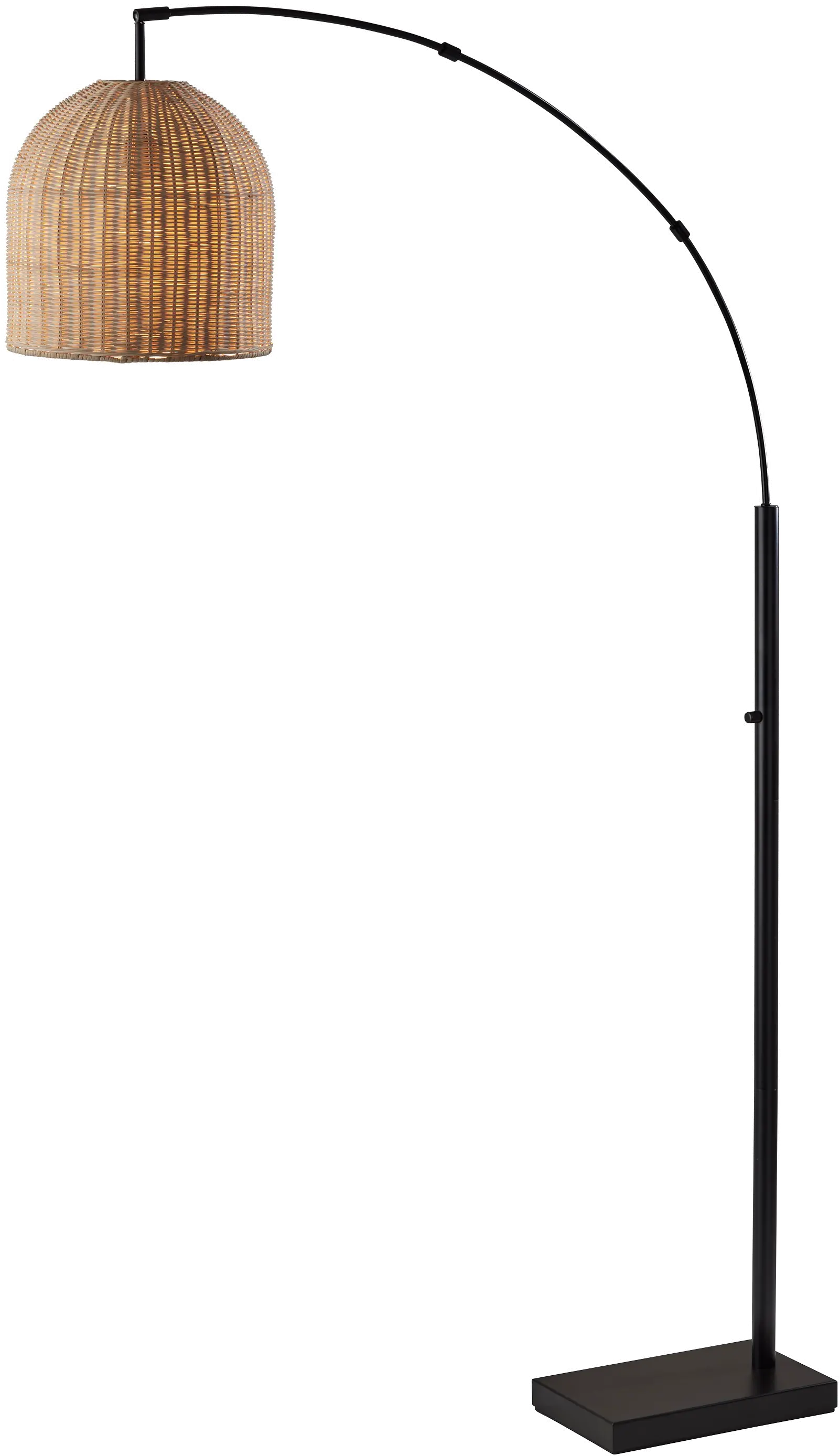 80 Inch Bahama Bronze Arc Lamp-1