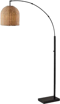 80 Inch Bahama Bronze Arc Lamp