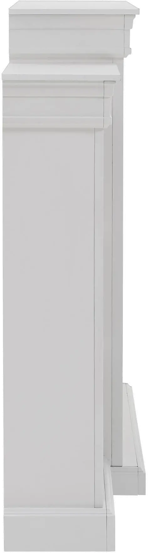 Lamont Transitional White Mantel Fireplace-4