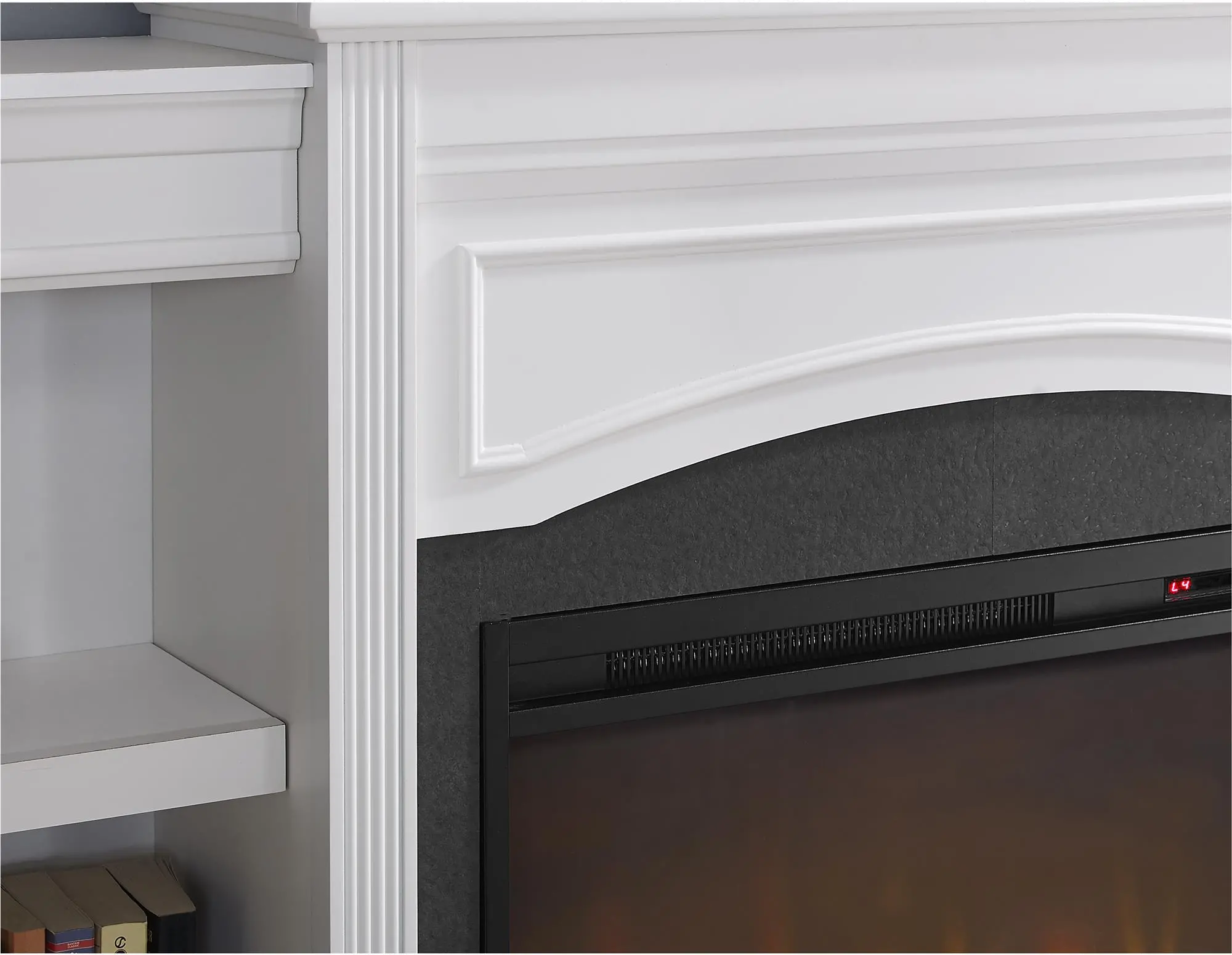 Lamont Transitional White Mantel Fireplace-6