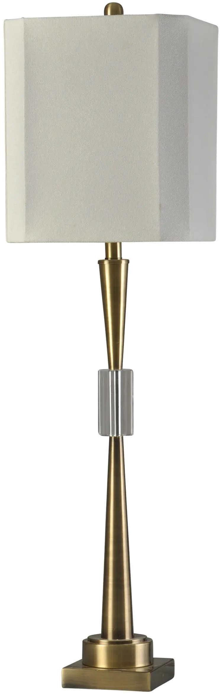 40 Inch Antique Crystal Table Lamp-1