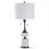 Arabescato 36.5  Nickel Table Lamp