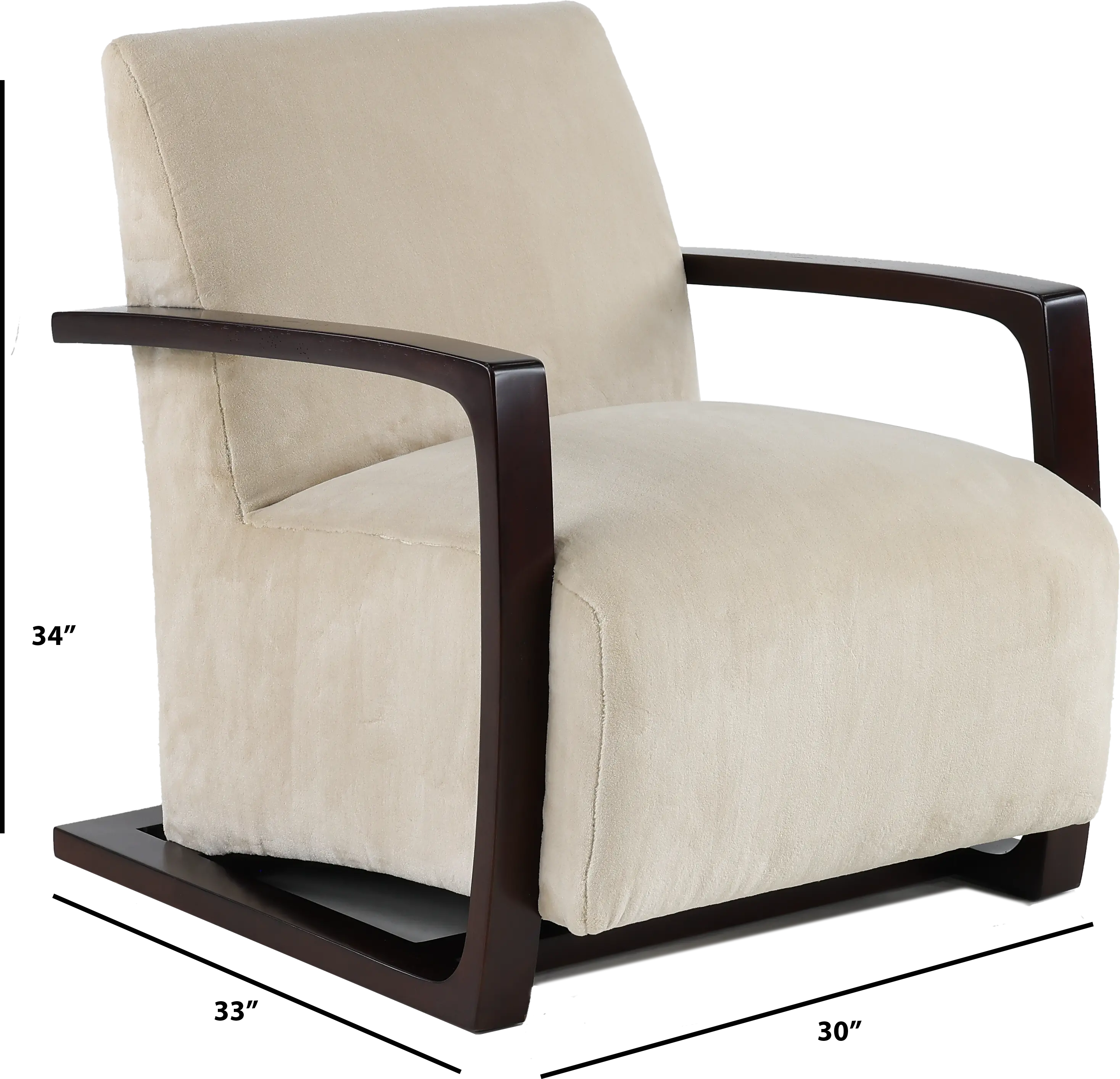 Bistro Cream Accent Chair-3