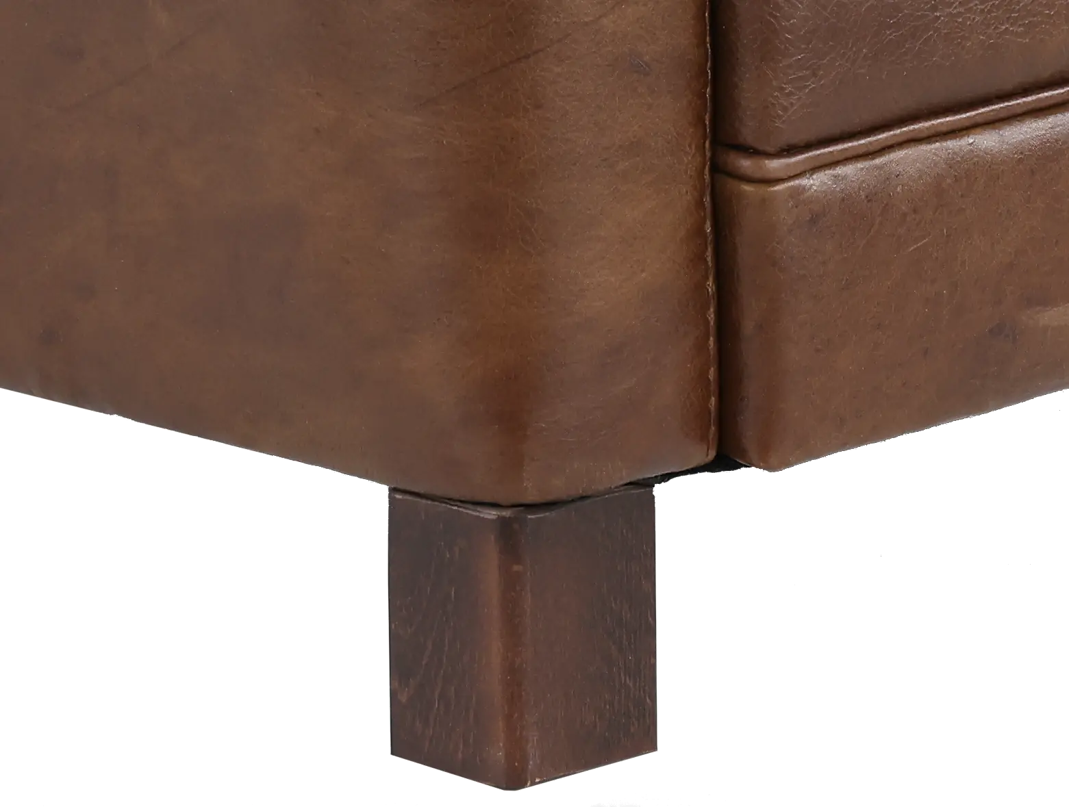 Utah Brown Leather Chair-8