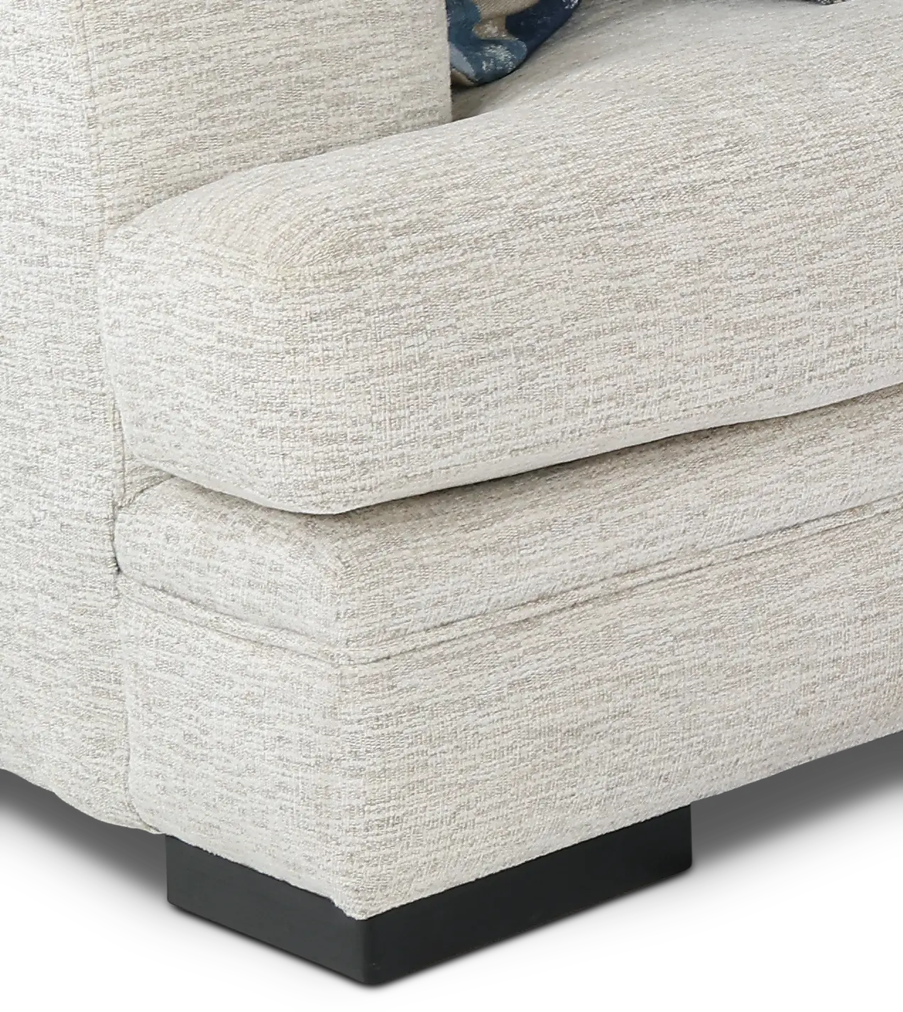 Piccolo White 3-Piece Sectional-4