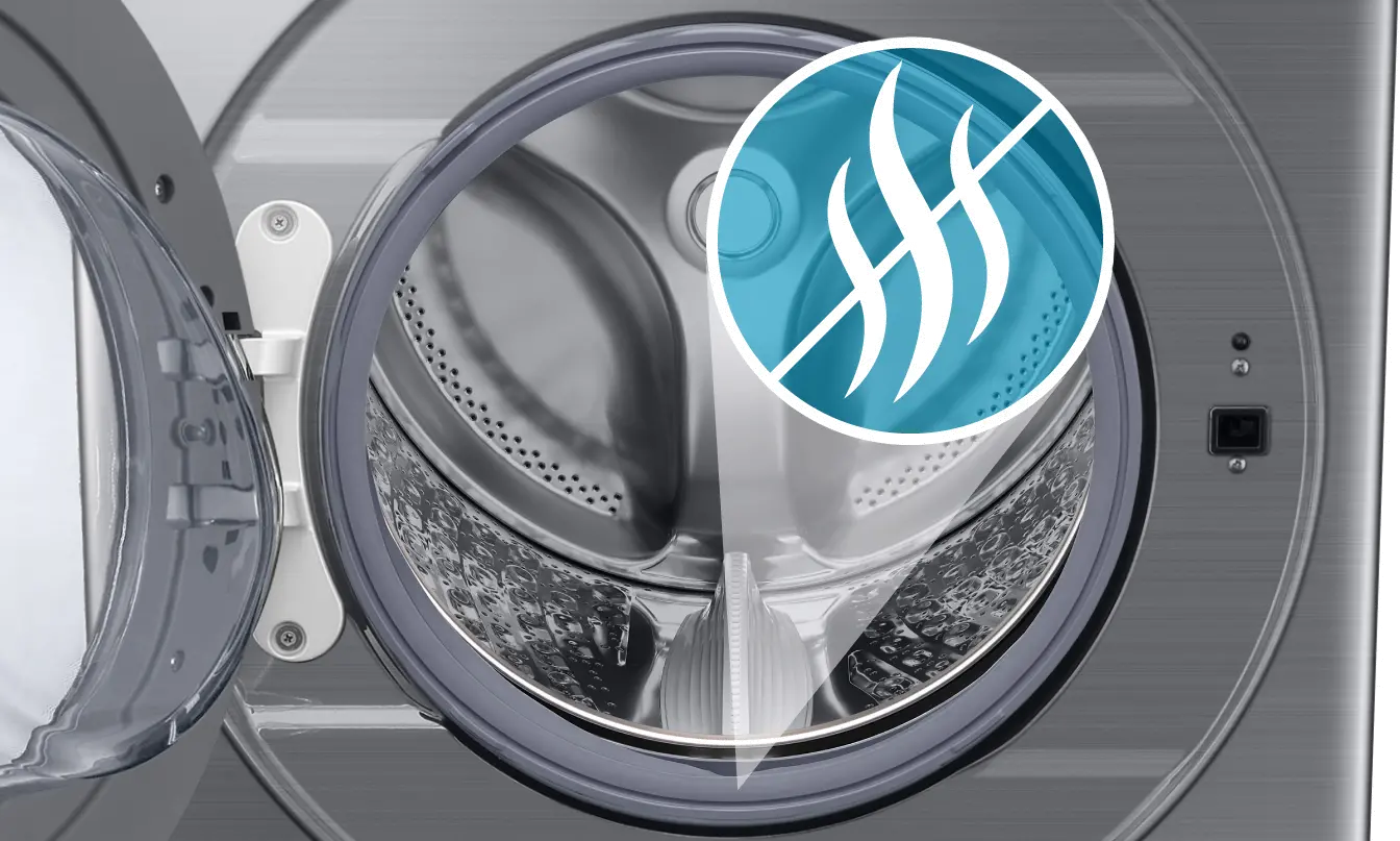 WF45B6300AP Samsung 4.5 cu ft Front Load Washer - Platinum, 45B6300-10