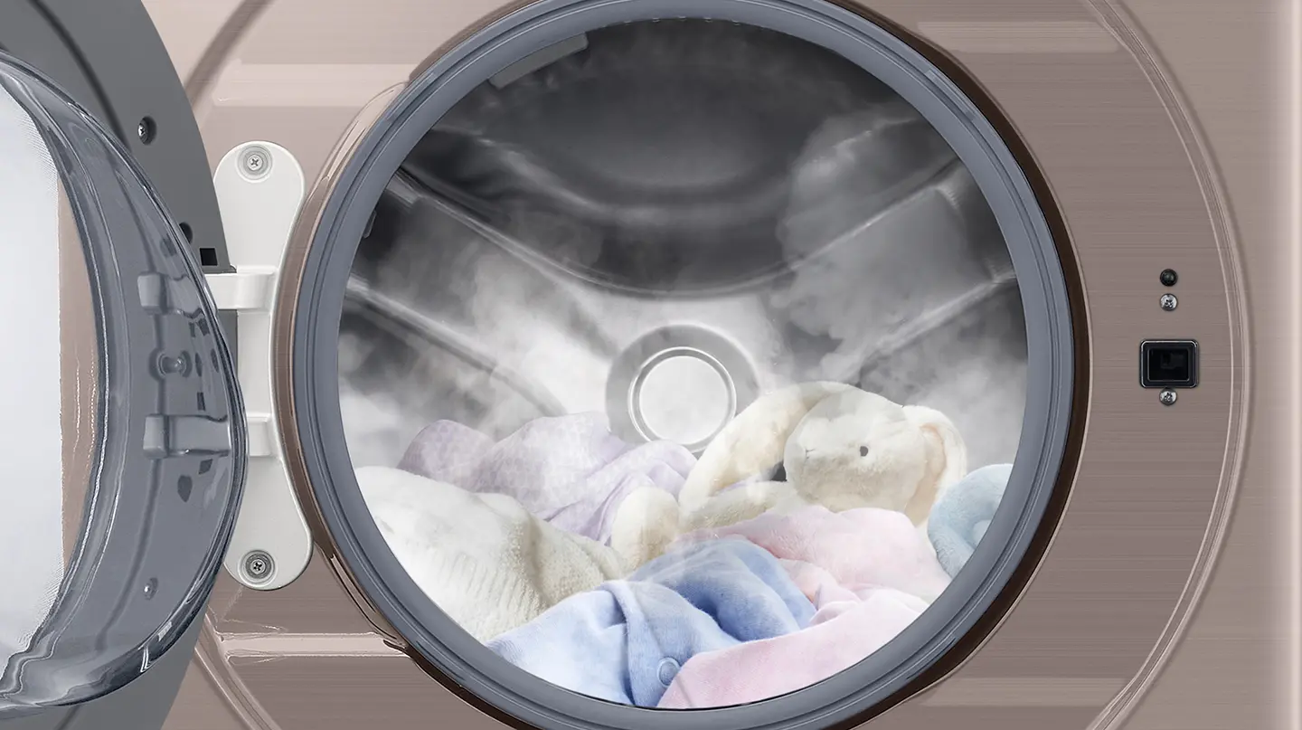 WF45B6300AC Samsung 4.5 cu ft Front Load Washer - Champagne, 45B6300-10