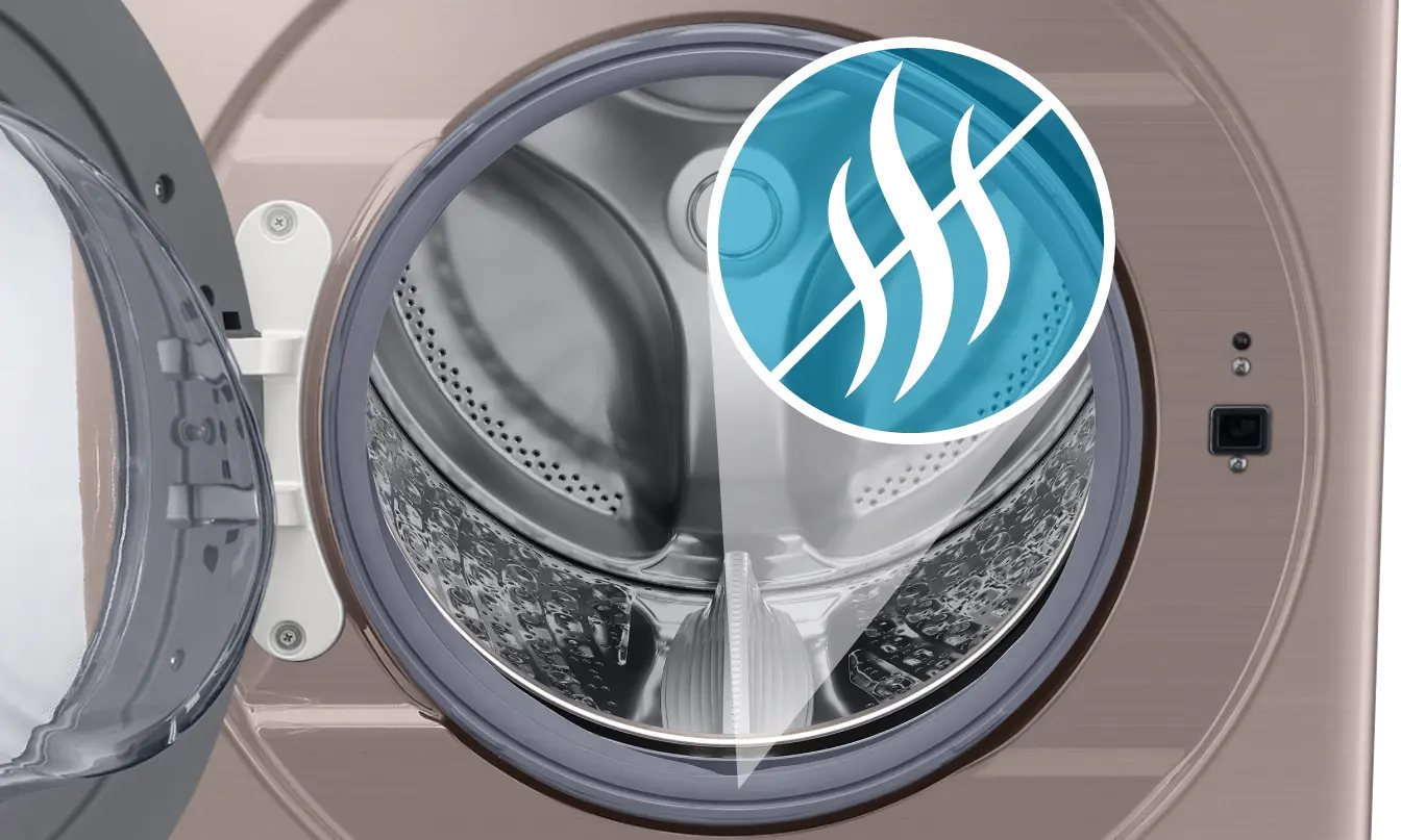WF45B6300AC Samsung 4.5 cu ft Front Load Washer - Champagne, 45B6300-11