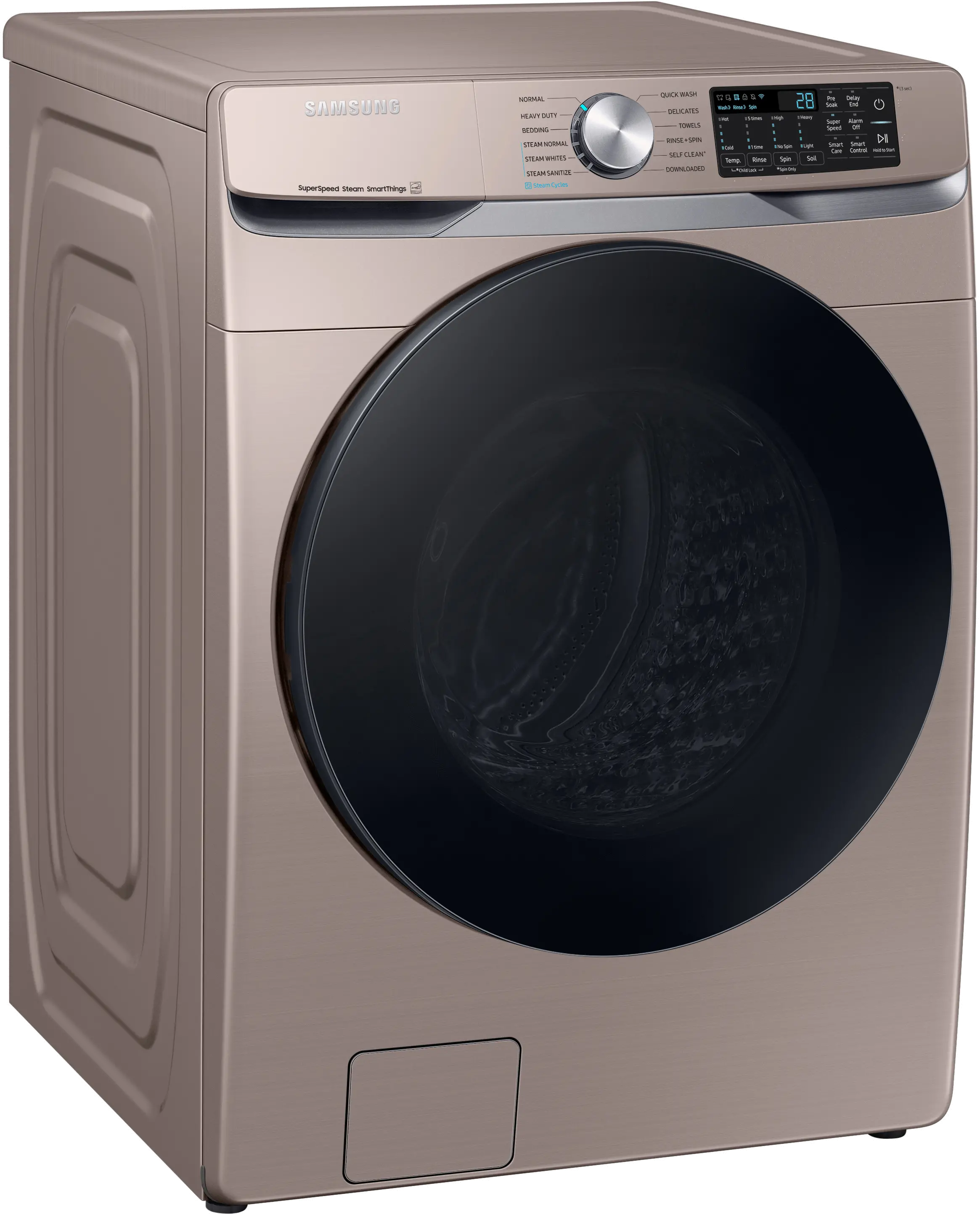 WF45B6300AC Samsung 4.5 cu ft Front Load Washer - Champagne, 45B6300-4