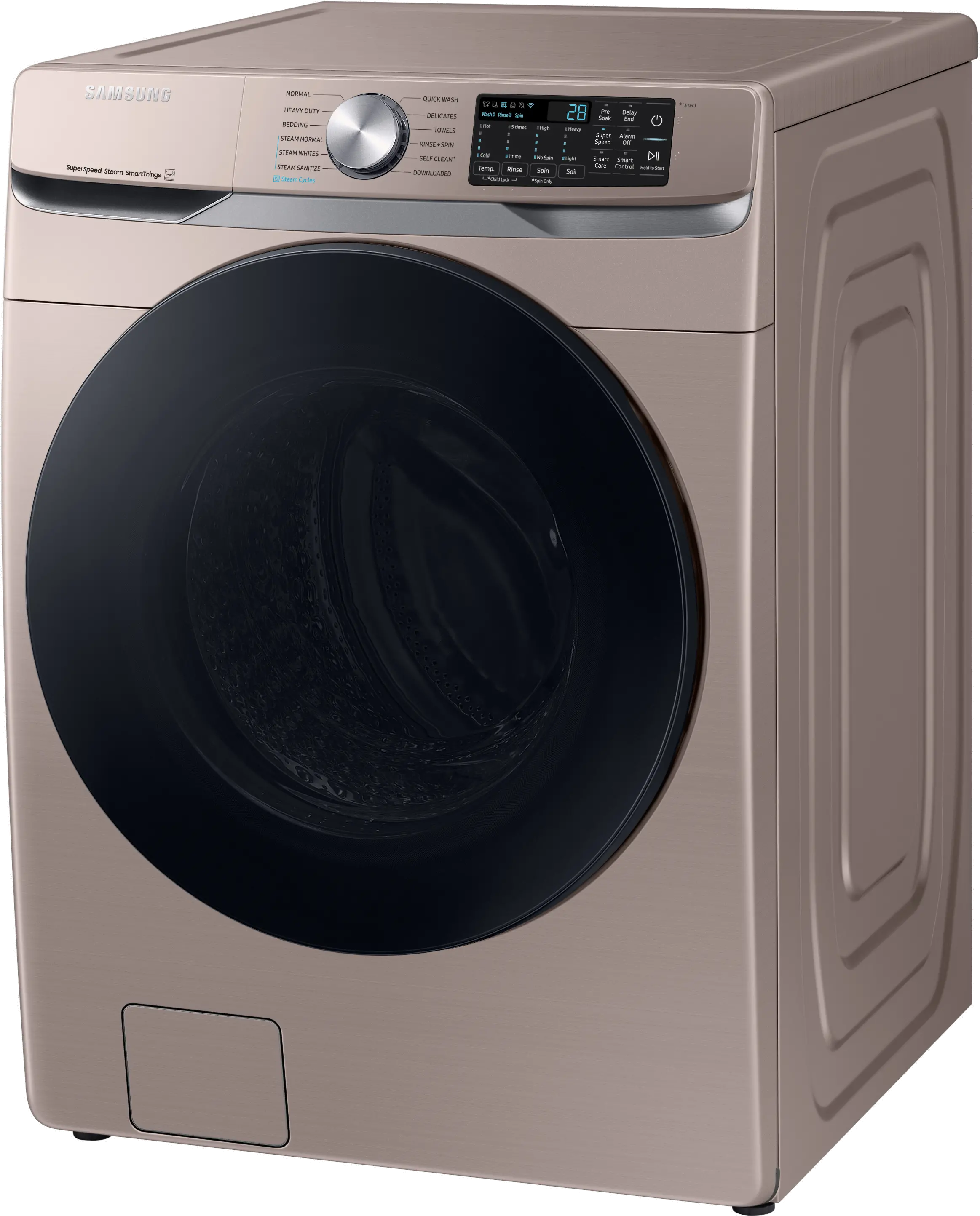 WF45B6300AC Samsung 4.5 cu ft Front Load Washer - Champagne, 45B6300-5