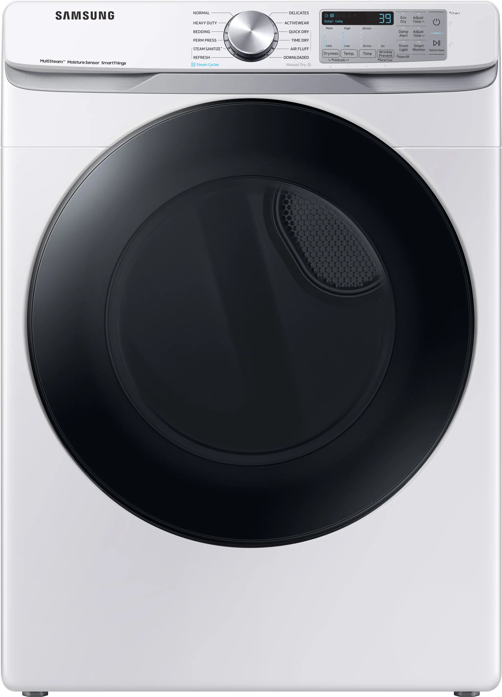 DVE45B6300W Samsung 7.5 cu ft Electric Dryer - White, 45B6300-1