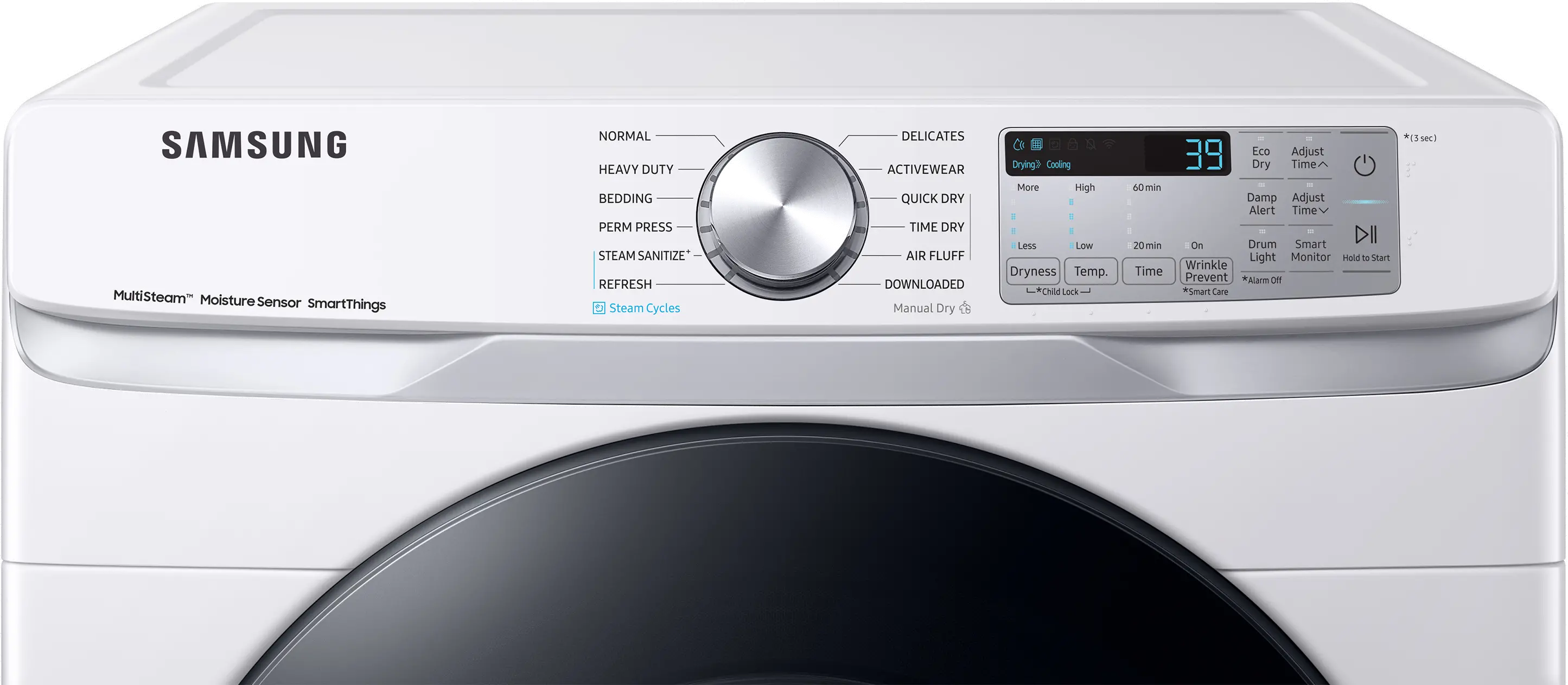 DVE45B6300W Samsung 7.5 cu ft Electric Dryer - White, 45B6300-14