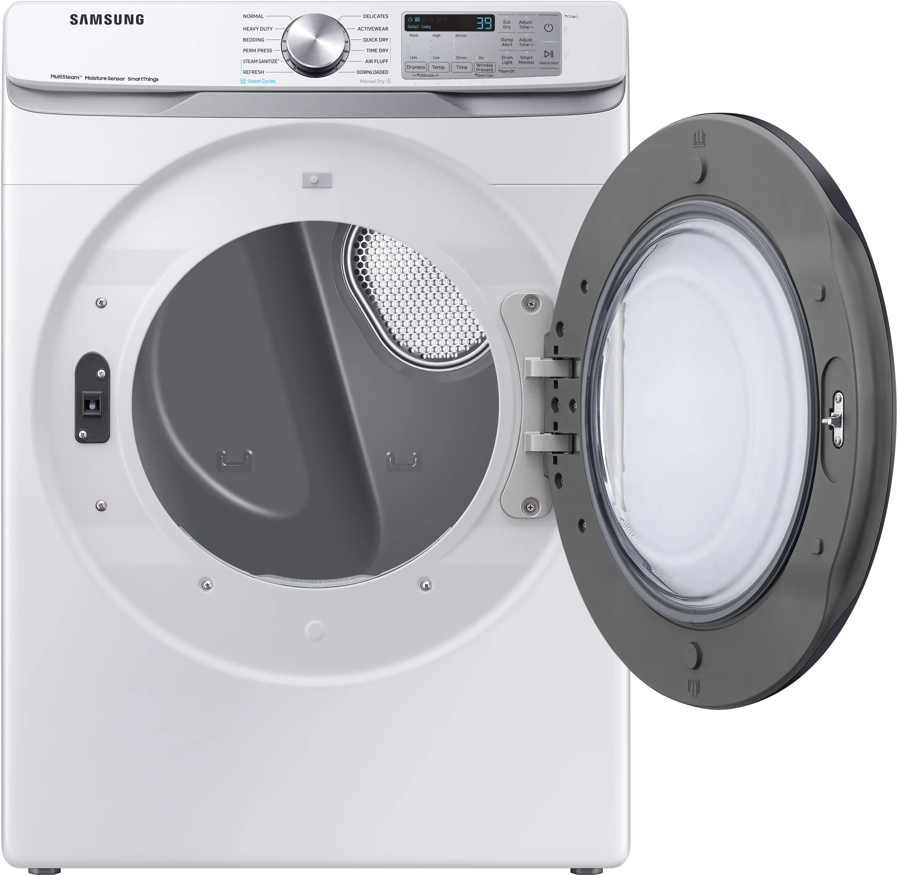 DVE45B6300W Samsung 7.5 cu ft Electric Dryer - White, 45B6300-3