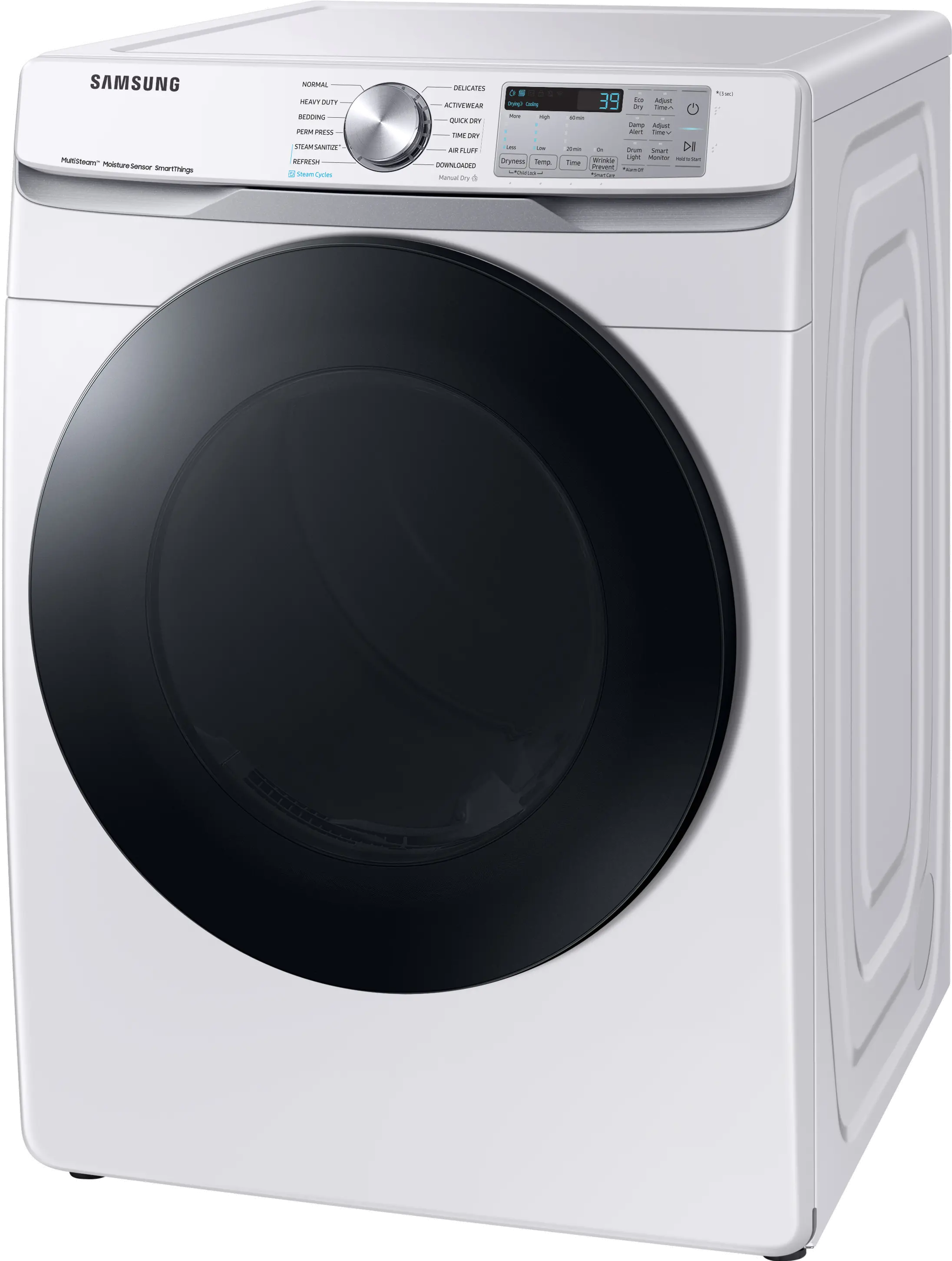 DVE45B6300W Samsung 7.5 cu ft Electric Dryer - White, 45B6300-4