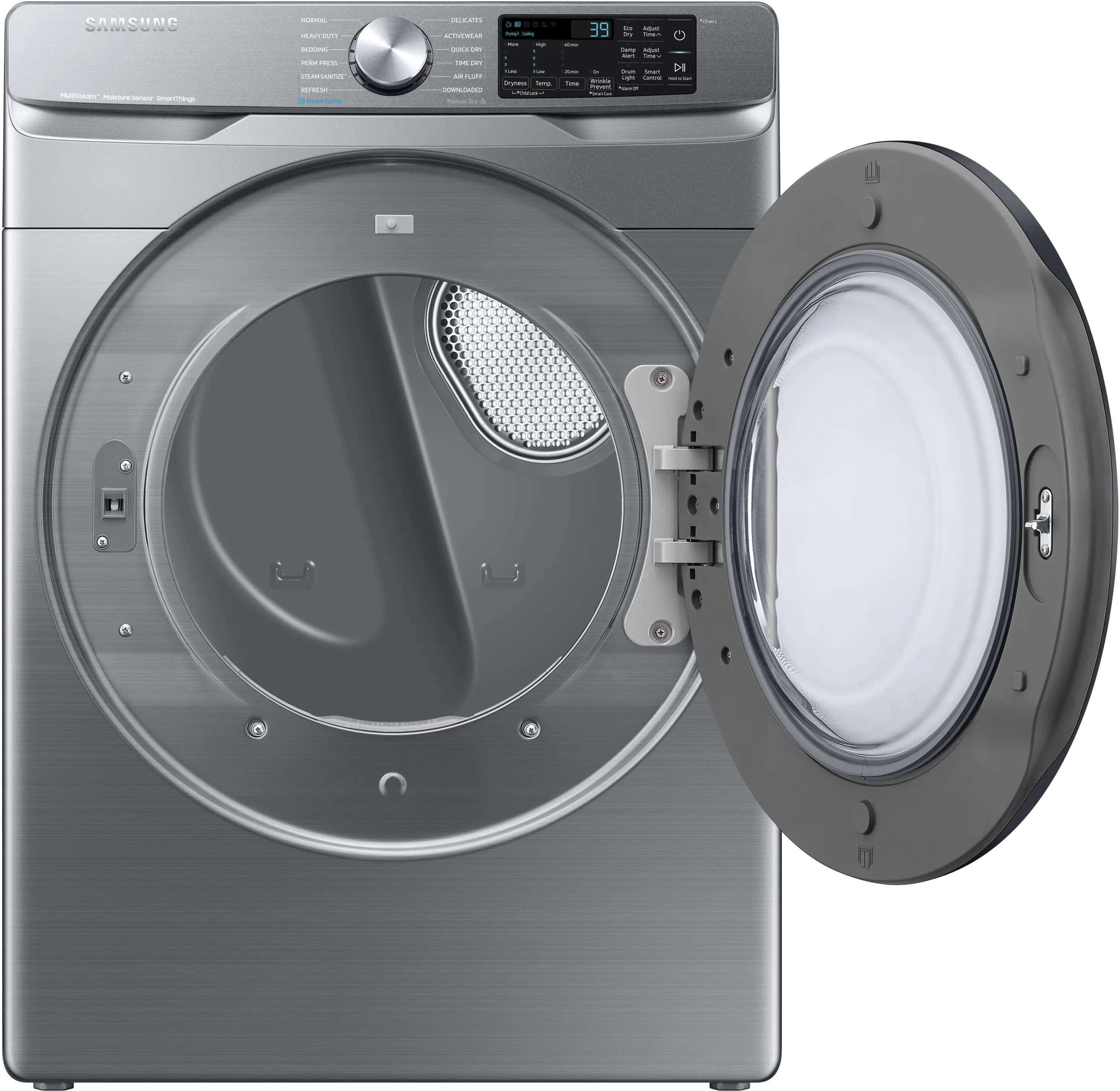DVE45B6300P Samsung 7.5 cu ft Electric Dryer - Platinum, 45B6300-4