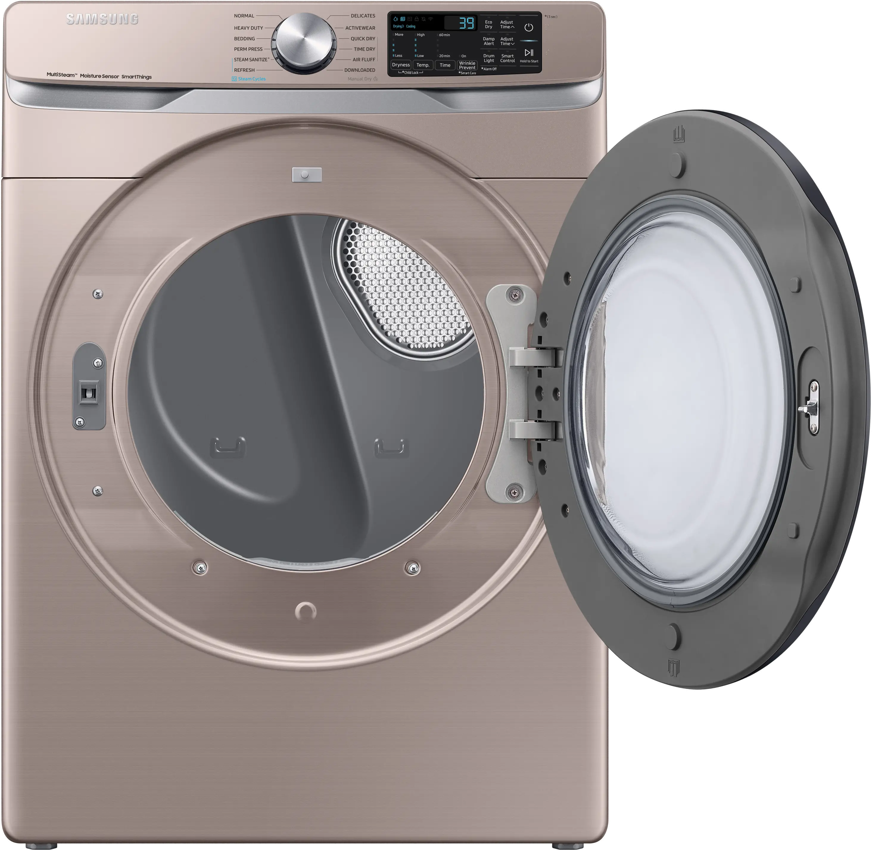 DVE45B6300C Samsung 7.5 cu ft Electric Dryer - Champagne, 45B6300-5