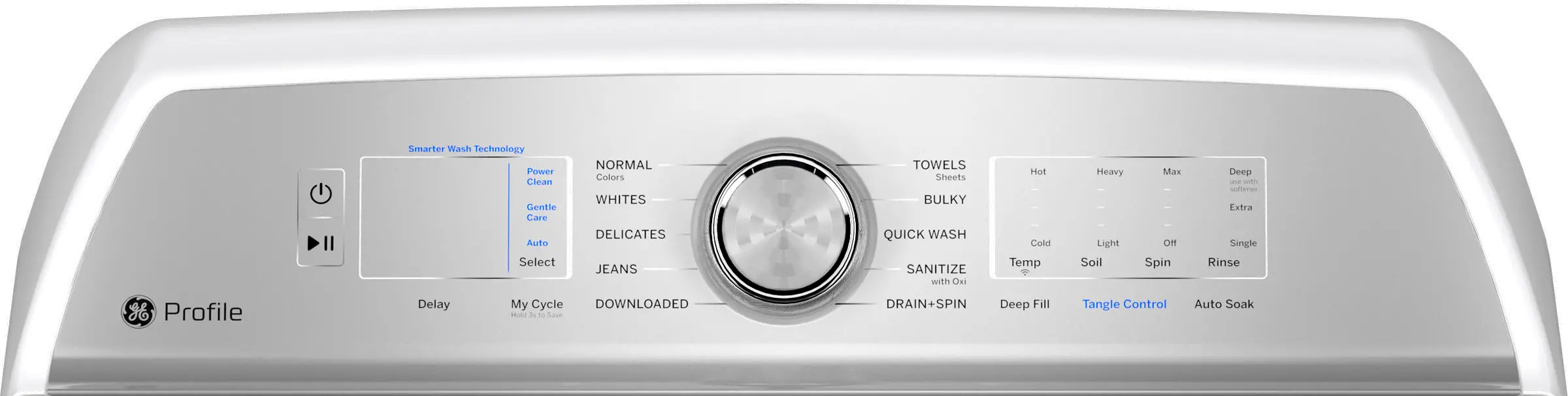 PTW605BSRWS GE Profile Top Load Washer - White PT605BSR-2