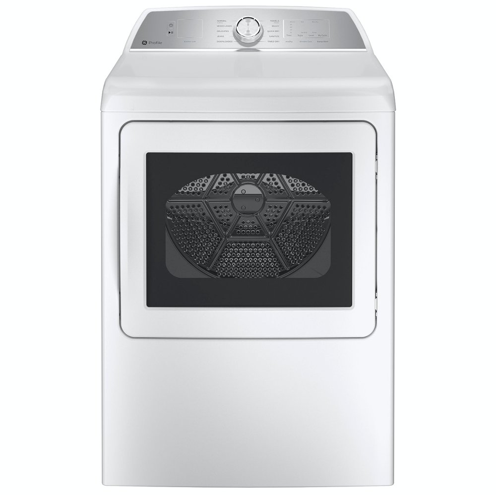 GE Profile Electric Dryer - 7.4 cu ft White PTD60BSR