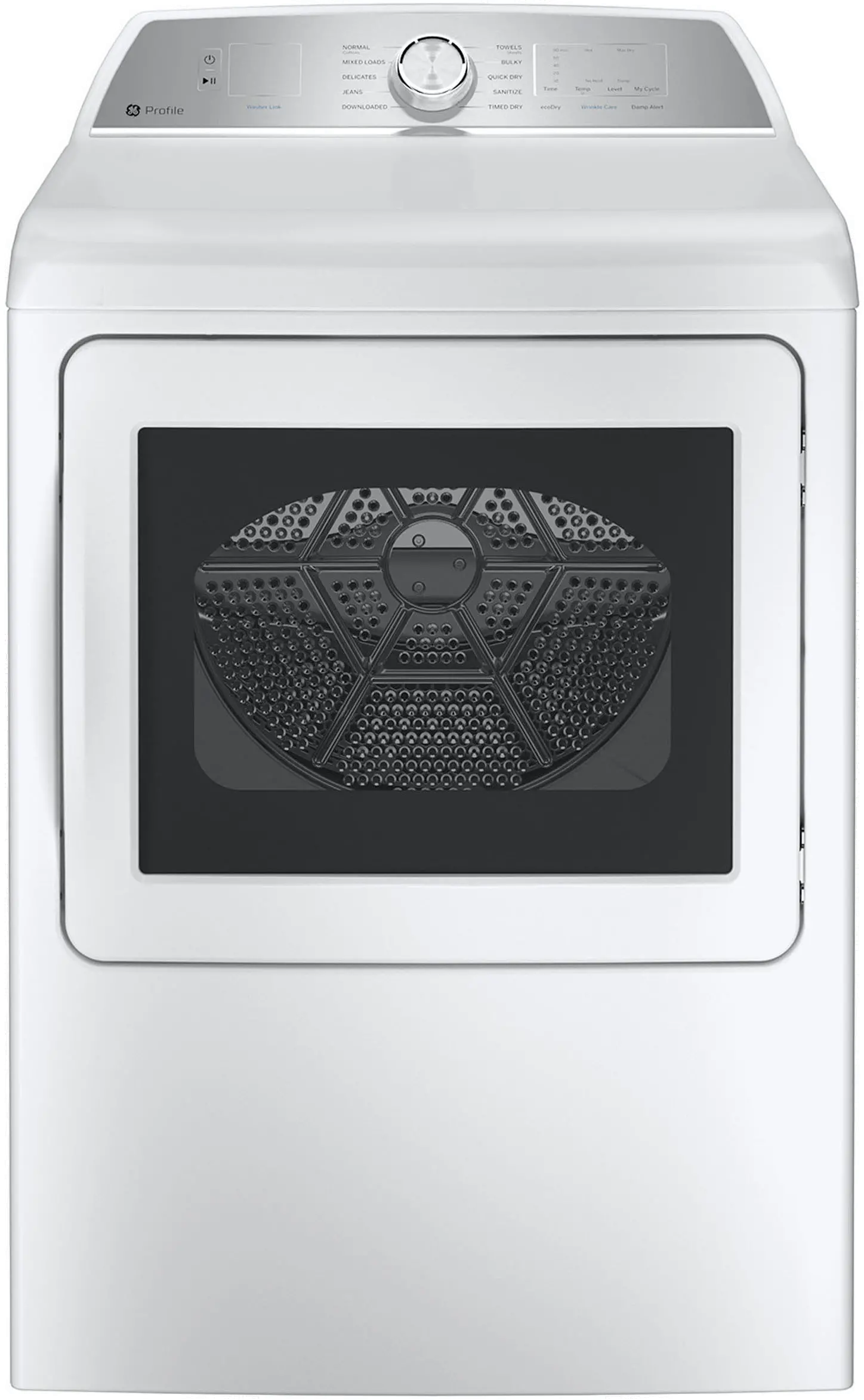 PTD60GBSRWS GE Profile Gas Dryer - 7.4 cu ft White PTD60BSR-1