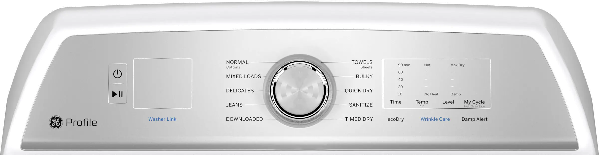 PTD60GBSRWS GE Profile Gas Dryer - 7.4 cu ft White PTD60BSR-4