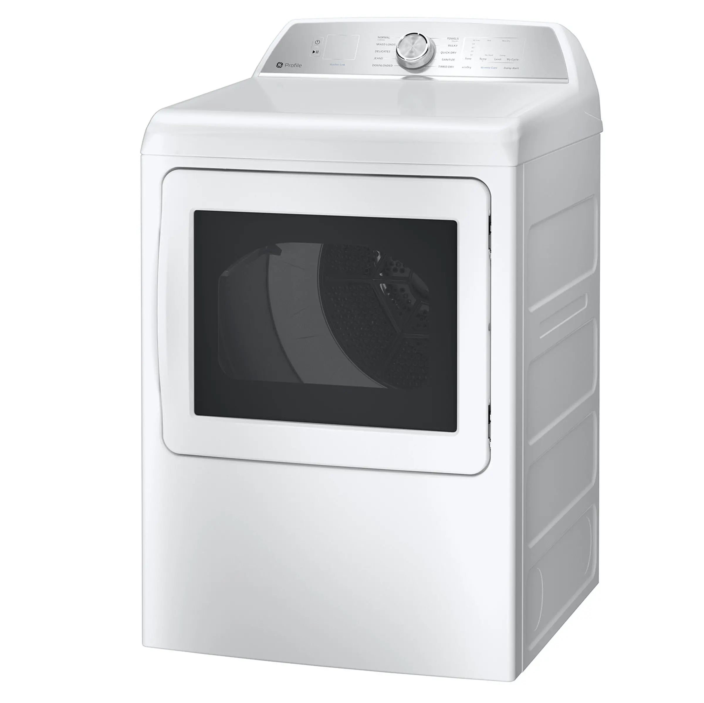 PTD60GBSRWS GE Profile Gas Dryer - 7.4 cu ft White PTD60BSR-2