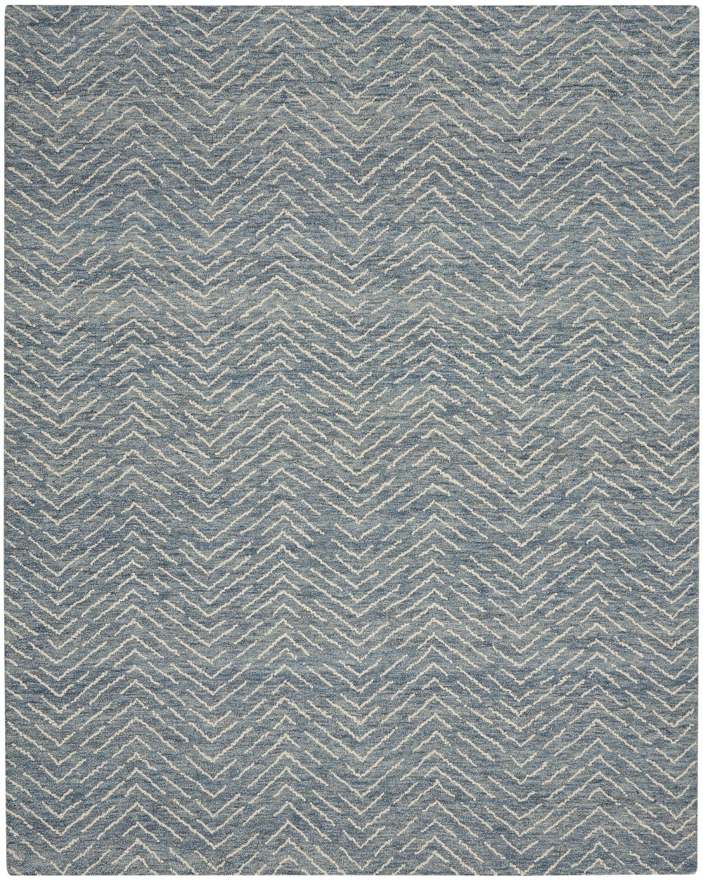 Colorado 8 x 10 Indigo and Ivory Area Rug
