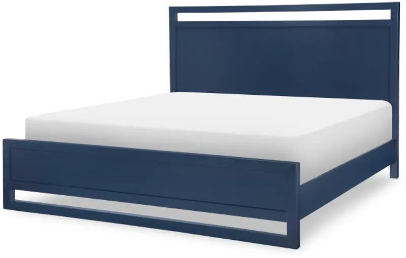 Summerland Blue Queen Bed