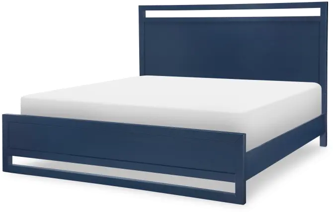 Summerland Blue King Bed-1