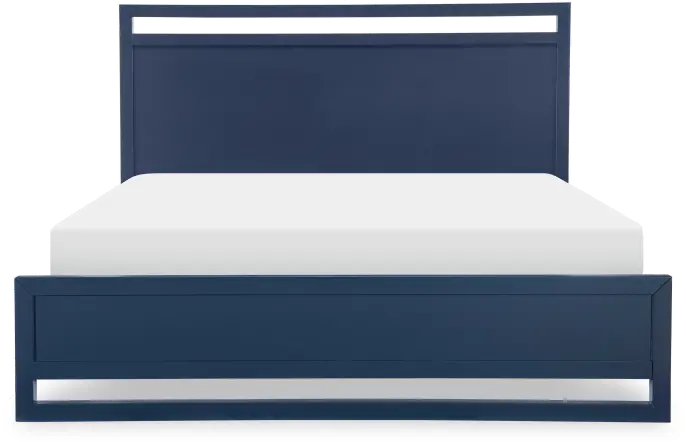 Summerland Blue 4 Piece Queen Bedroom Set-1